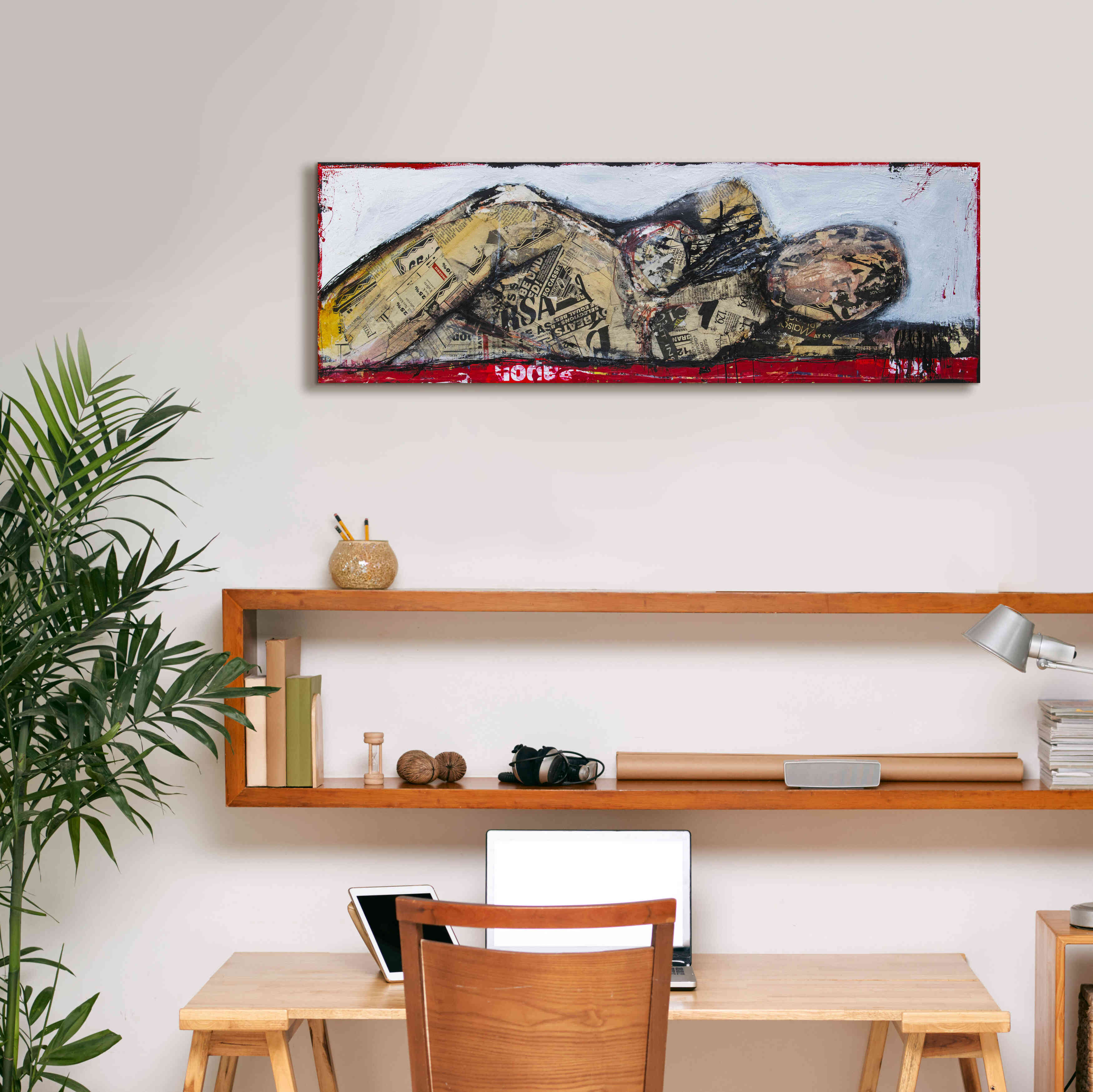 'One More Night' by Erin Ashley, Giclee Canvas Wall Art,36 x 12