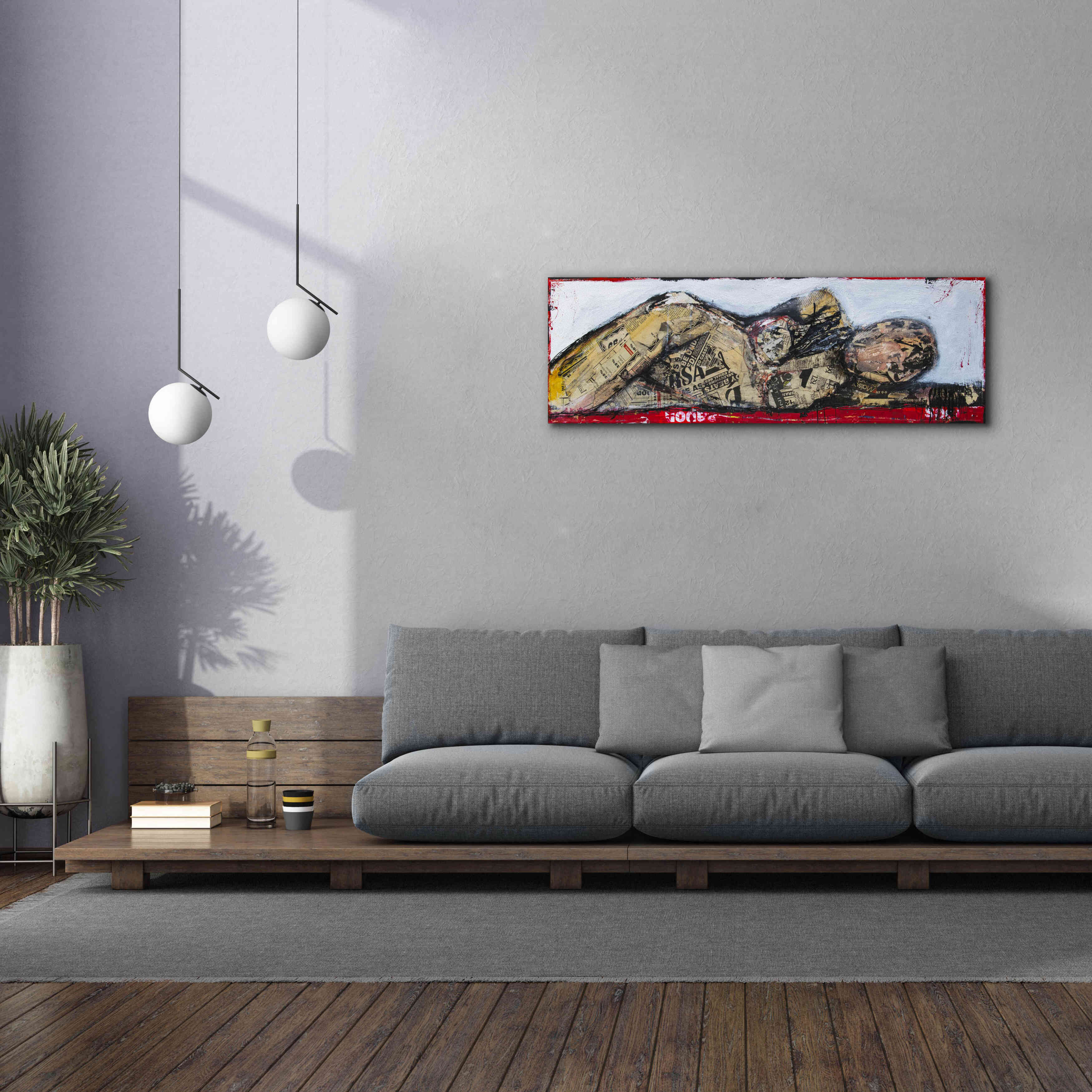 'One More Night' by Erin Ashley, Giclee Canvas Wall Art,60 x 20