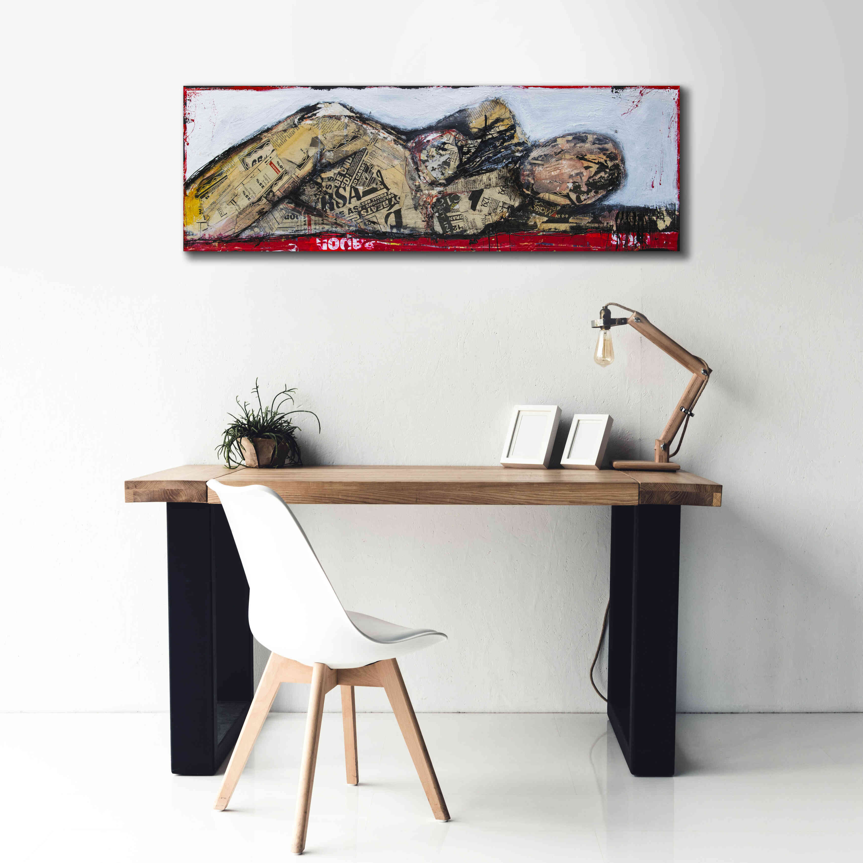 'One More Night' by Erin Ashley, Giclee Canvas Wall Art,60 x 20