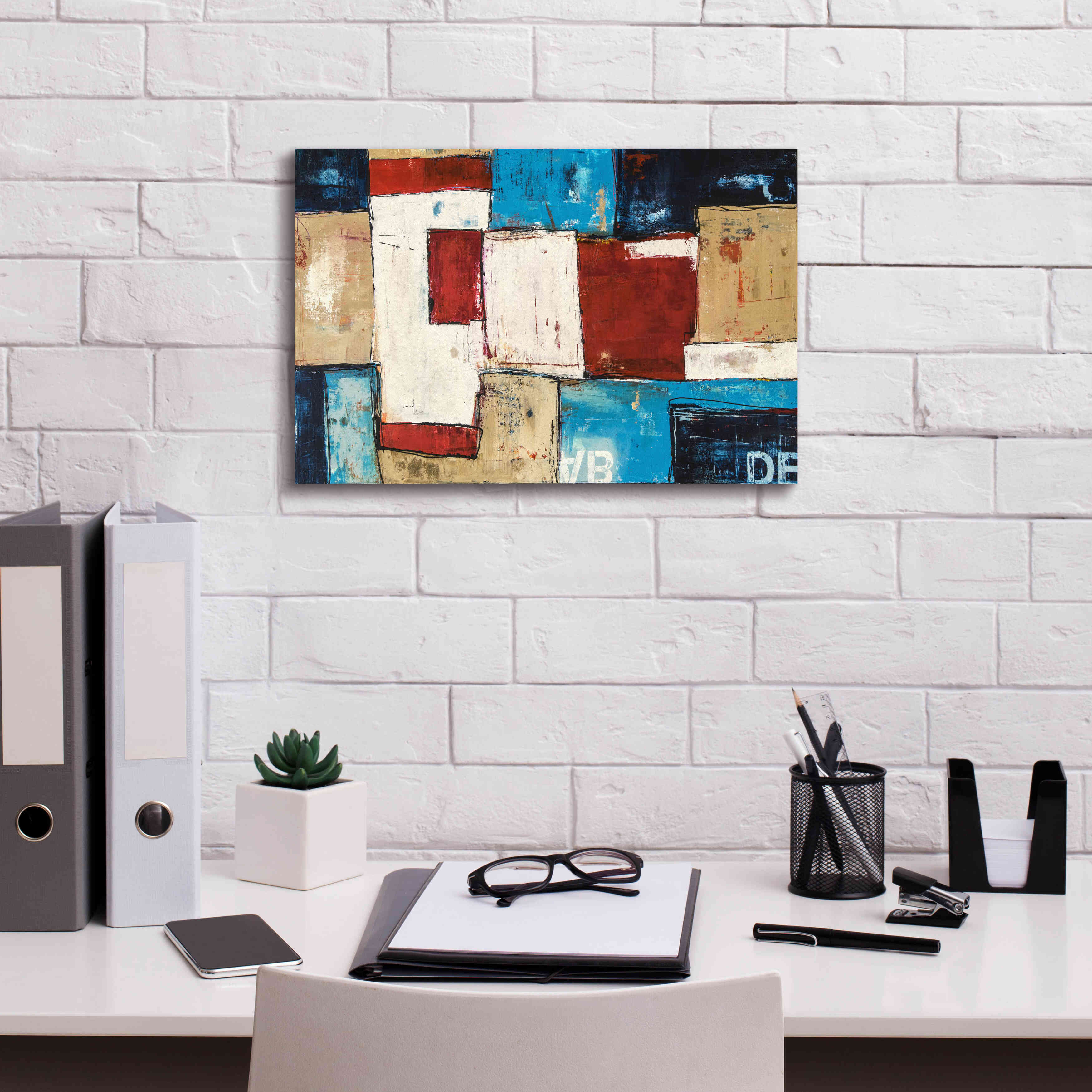 'Patterns' by Erin Ashley, Giclee Canvas Wall Art,18 x 12