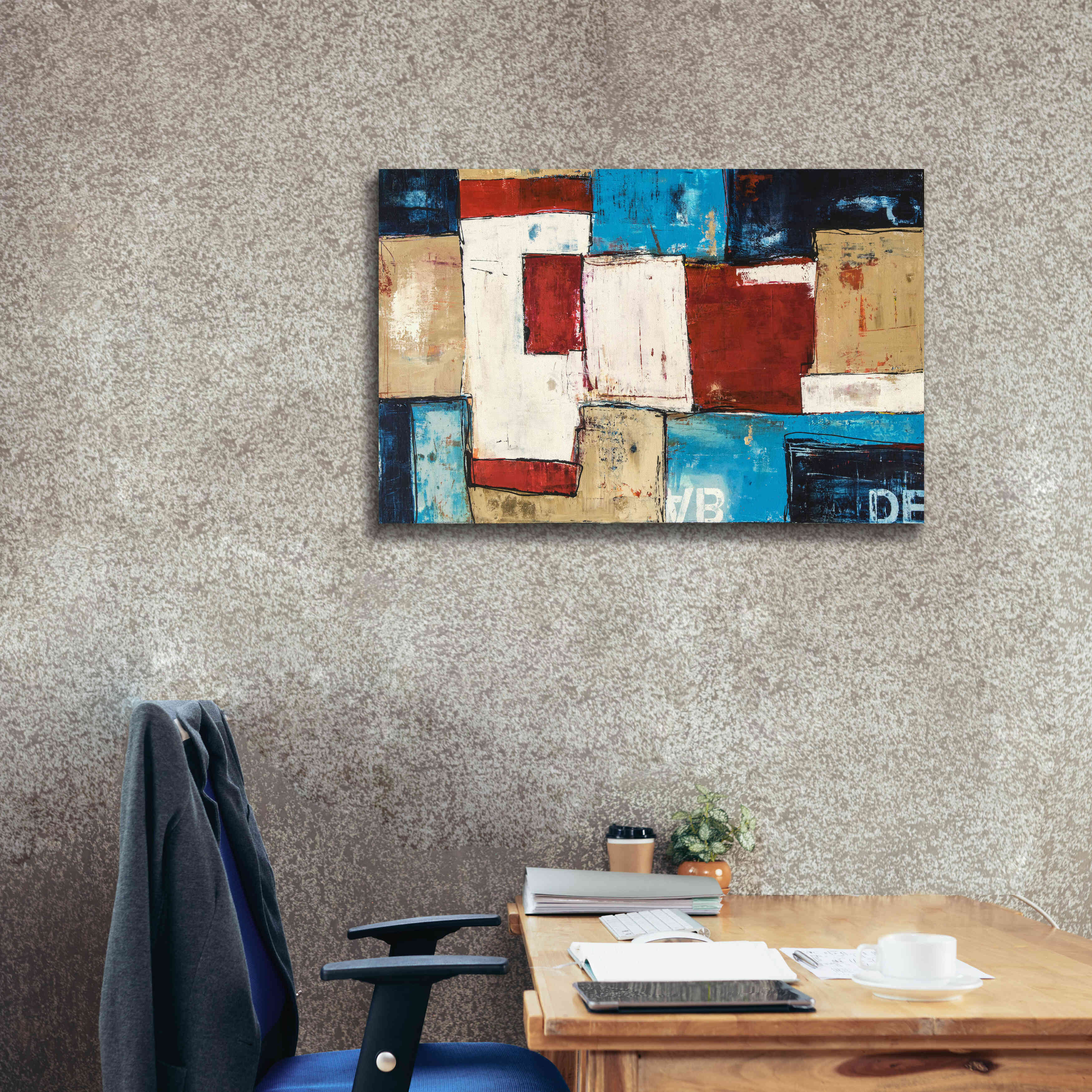 'Patterns' by Erin Ashley, Giclee Canvas Wall Art,40 x 26