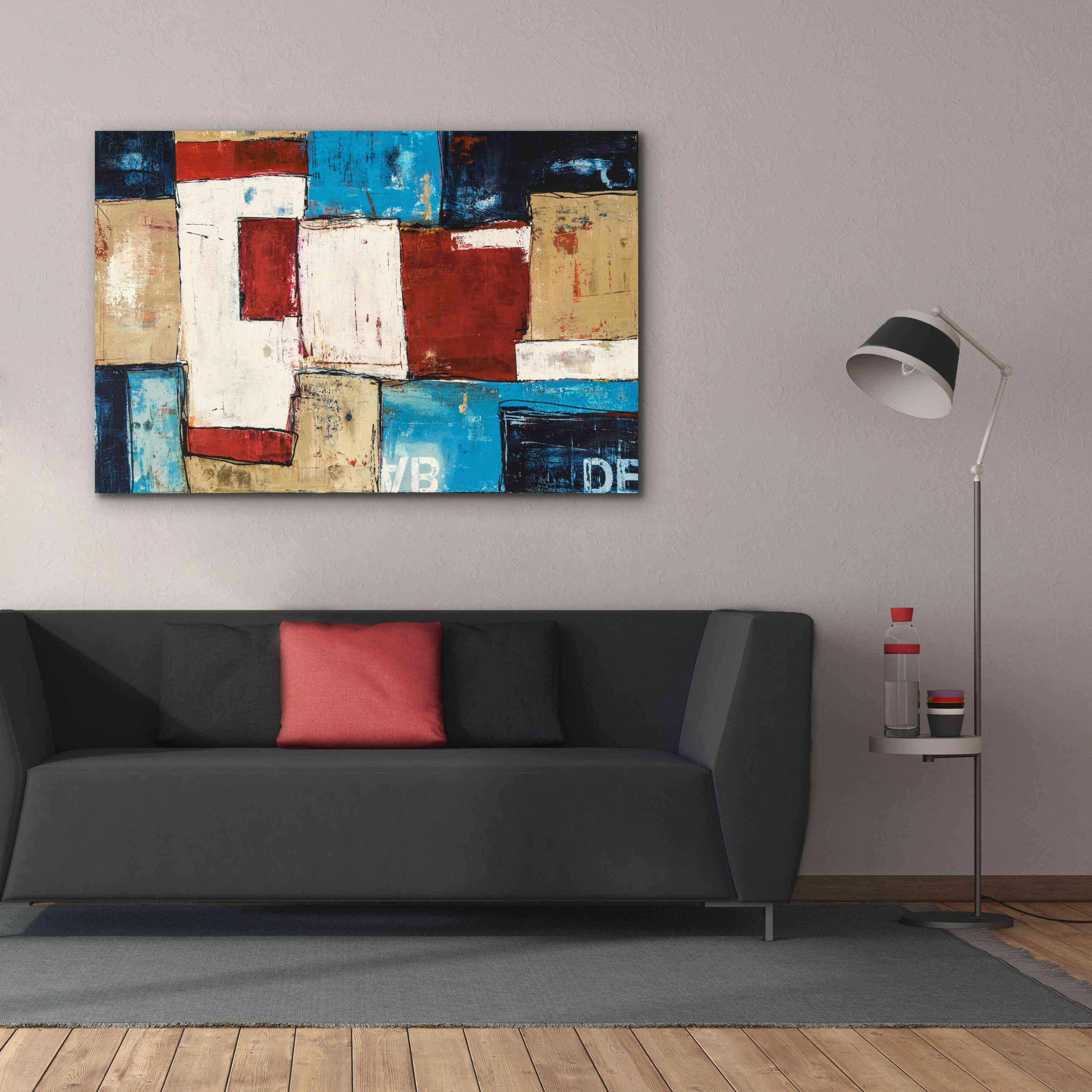 'Patterns' by Erin Ashley, Giclee Canvas Wall Art,60 x 40