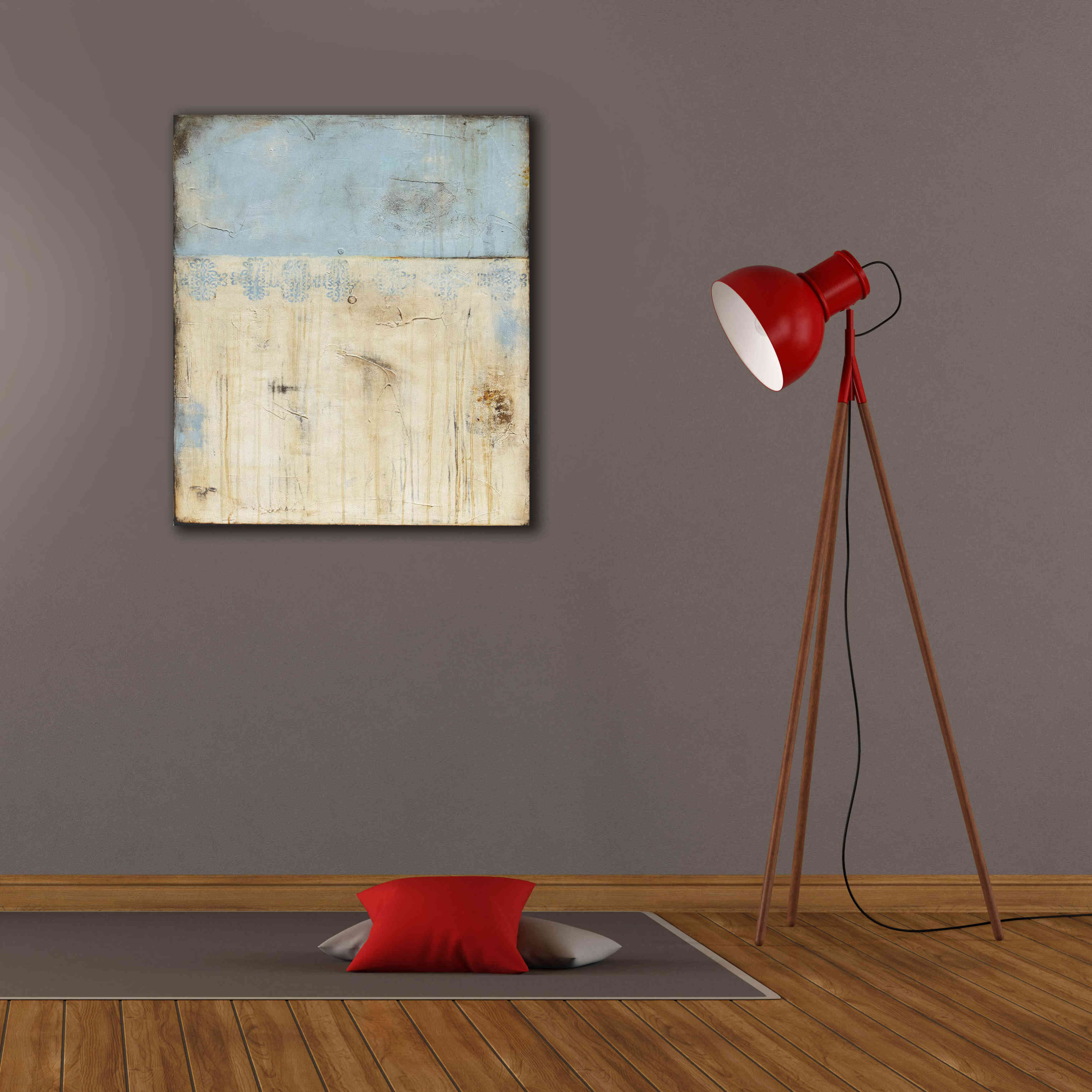 'Shabby Cottage' by Erin Ashley, Giclee Canvas Wall Art,26 x 30