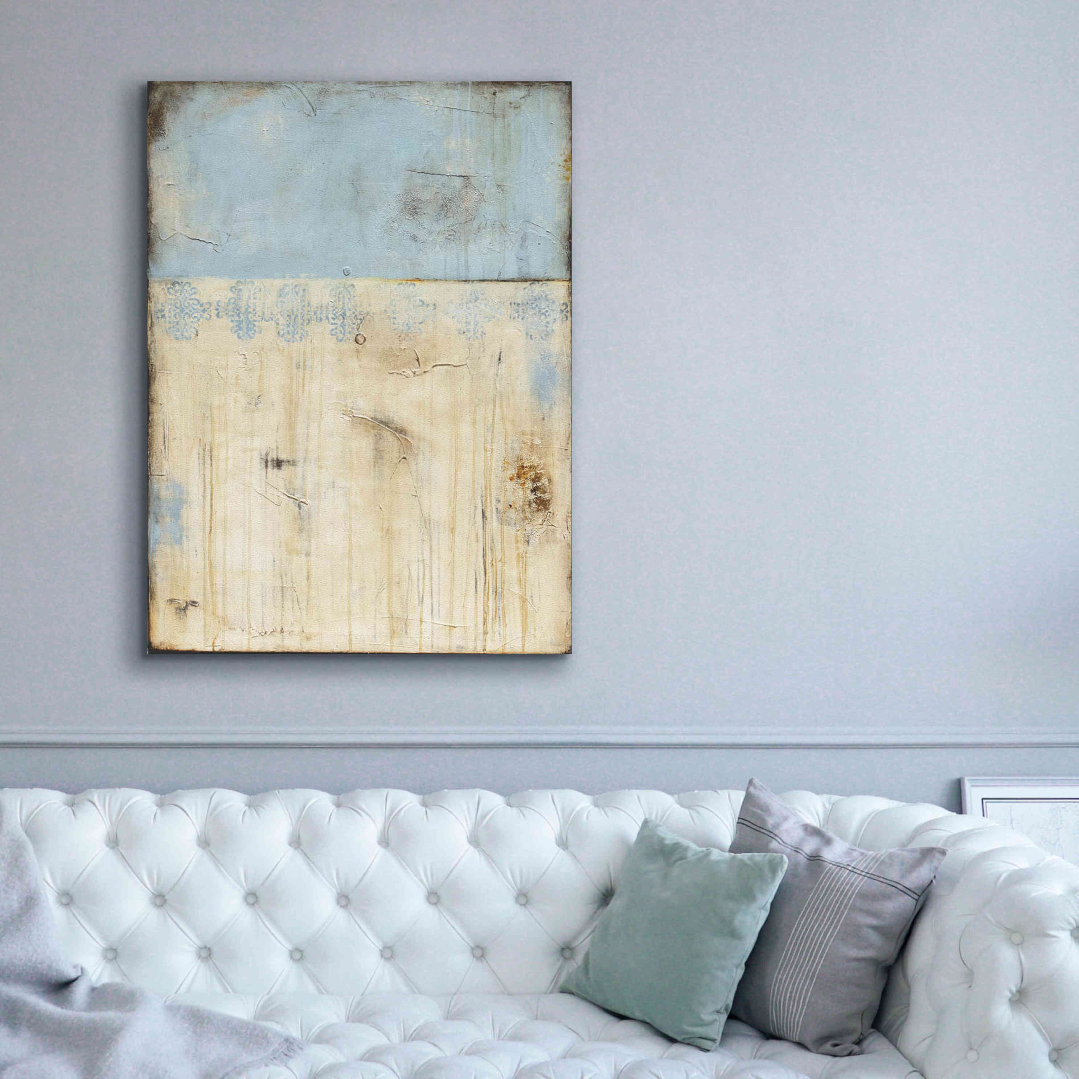 'Shabby Cottage' by Erin Ashley, Giclee Canvas Wall Art,40 x 54