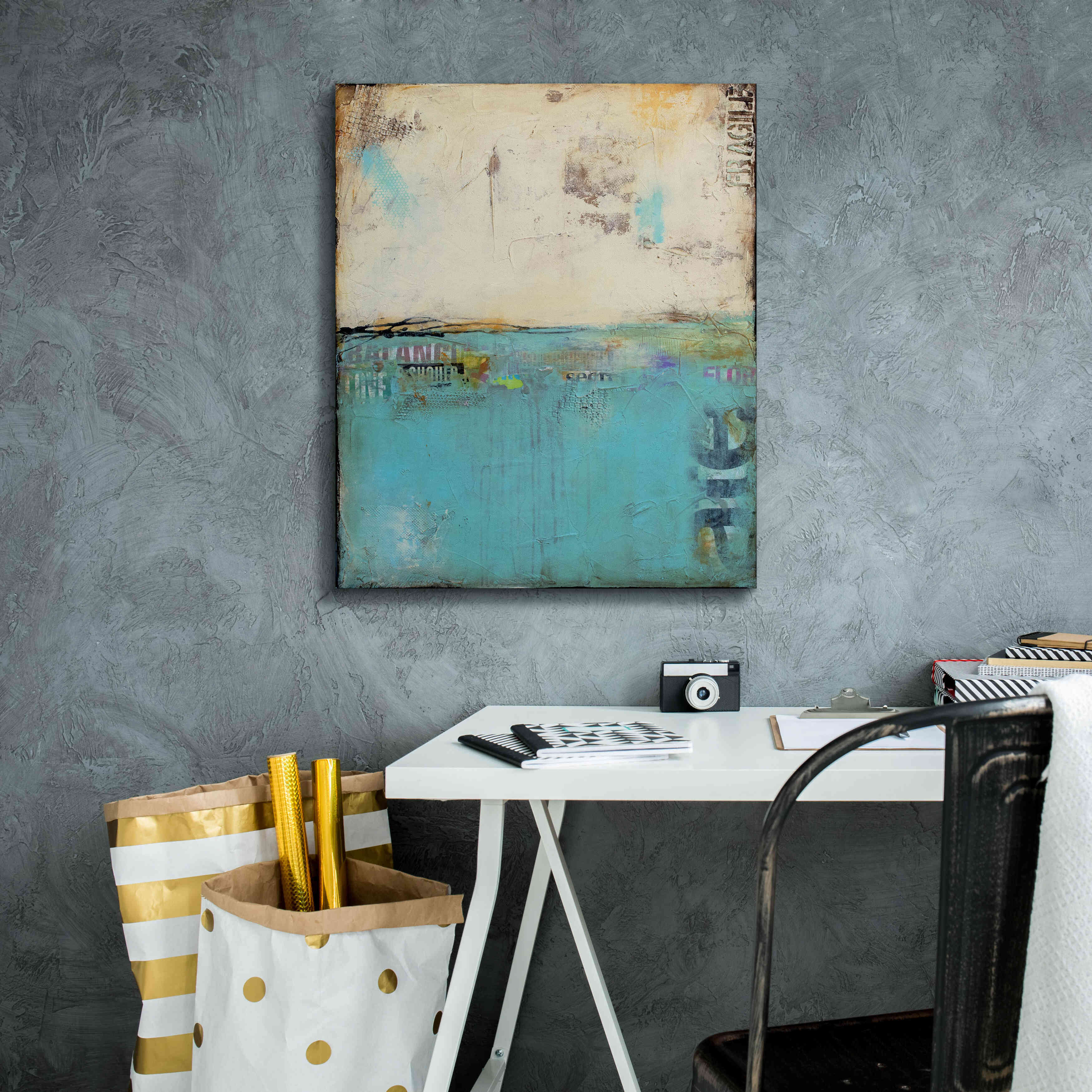 'Urban Edge' by Erin Ashley, Giclee Canvas Wall Art,20 x 24