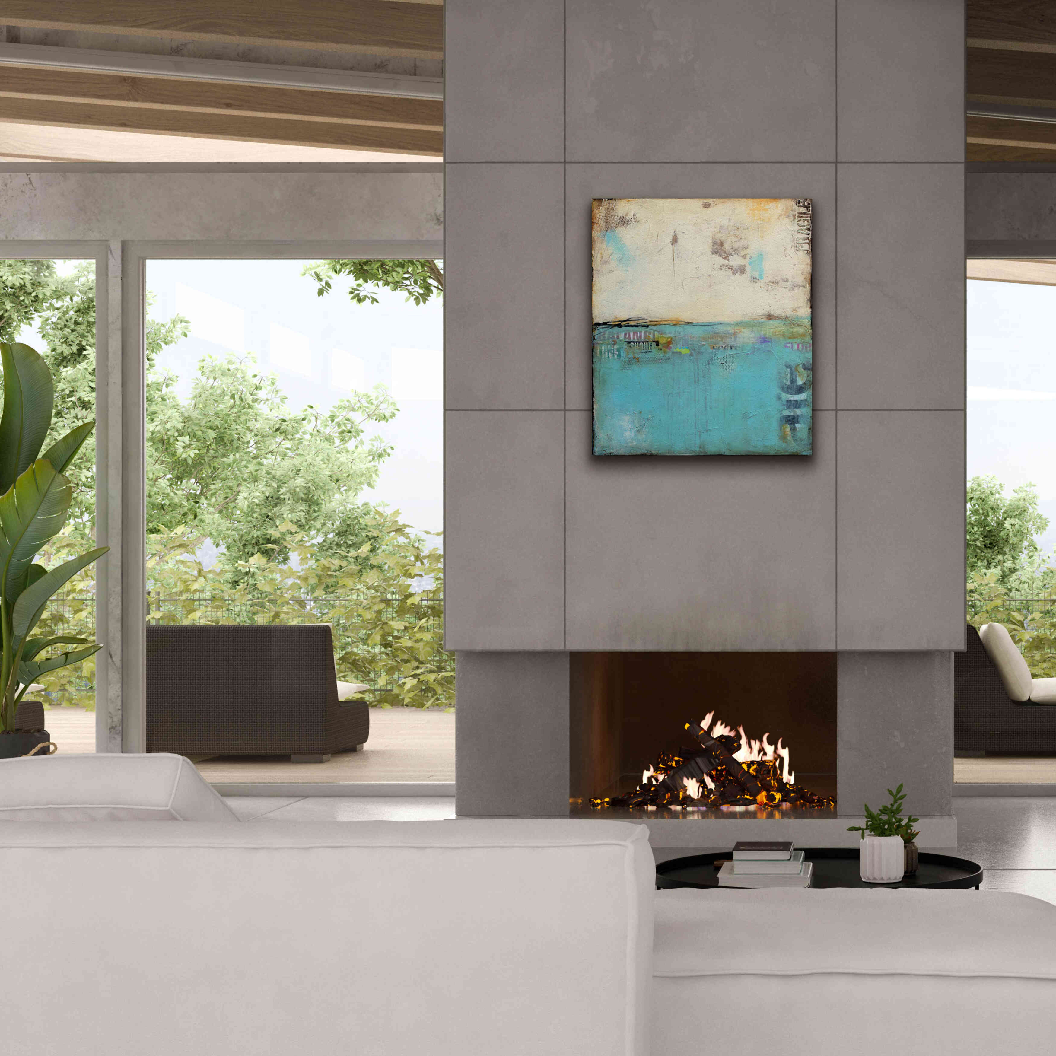 'Urban Edge' by Erin Ashley, Giclee Canvas Wall Art,26 x 30