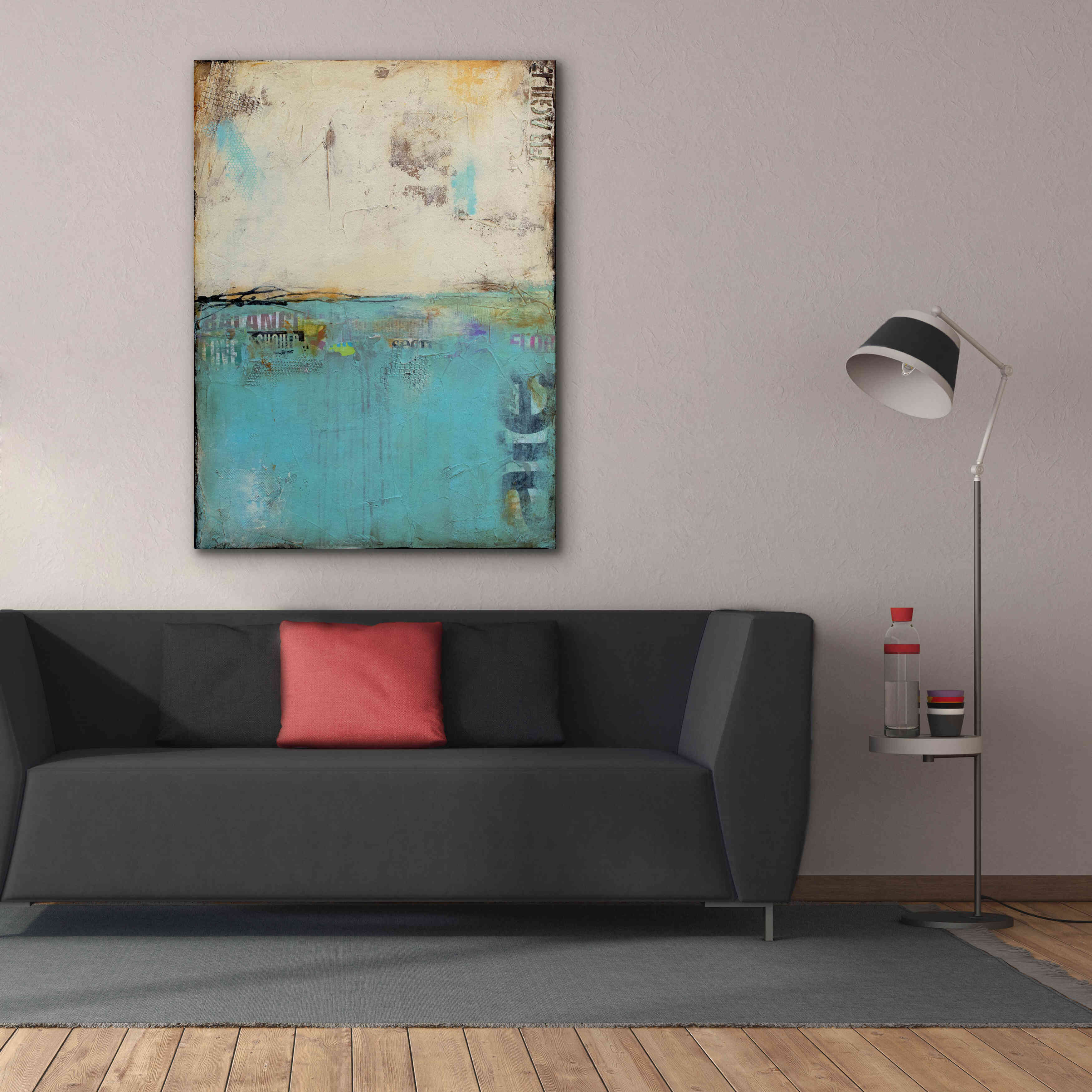 'Urban Edge' by Erin Ashley, Giclee Canvas Wall Art,40 x 54