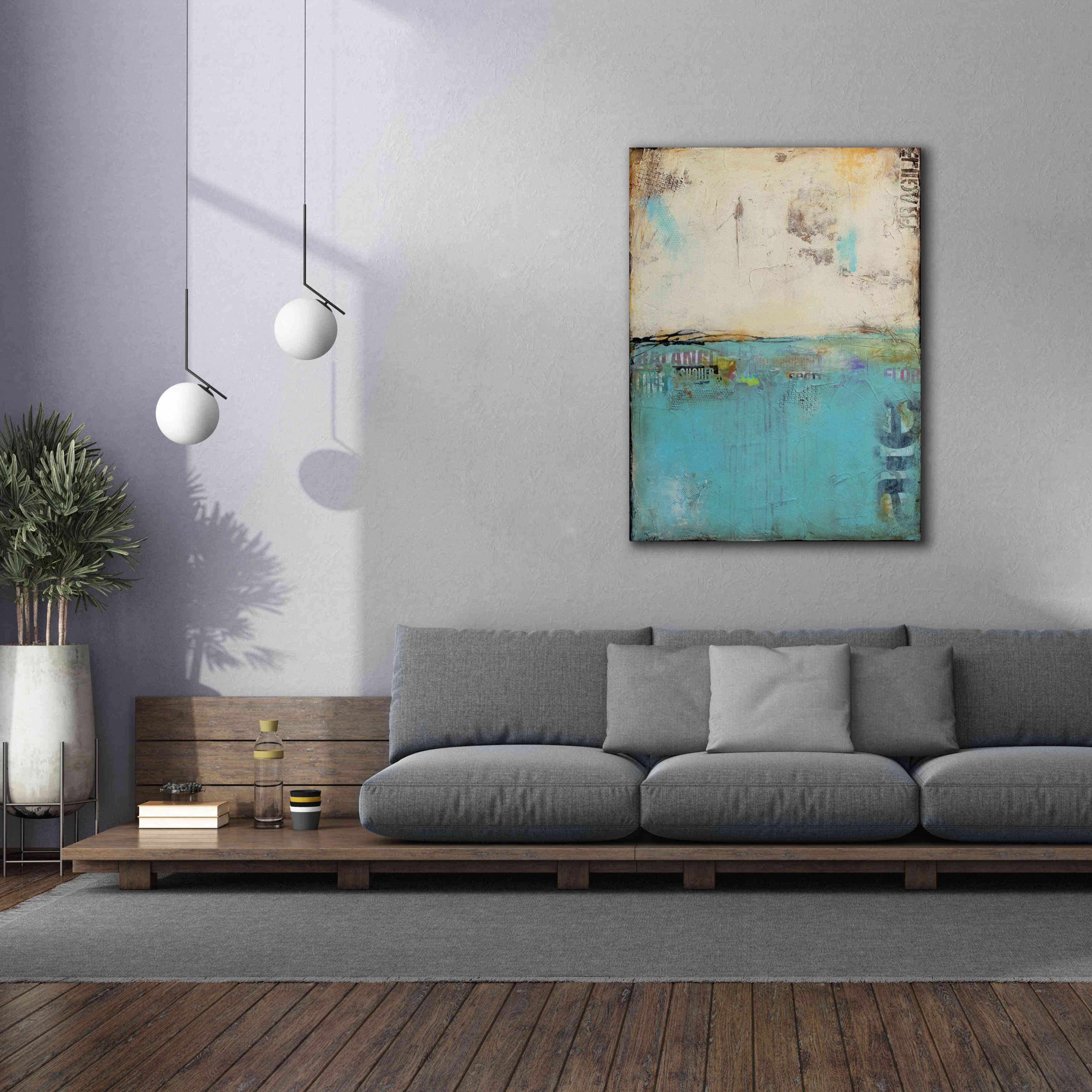 'Urban Edge' by Erin Ashley, Giclee Canvas Wall Art,40 x 54