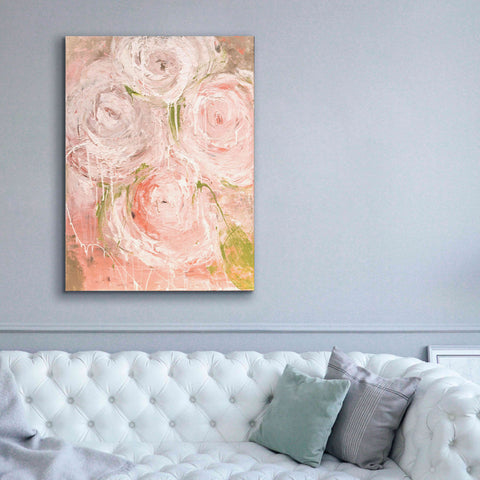 Image of 'Vintage Rose' by Erin Ashley, Giclee Canvas Wall Art,40 x 54