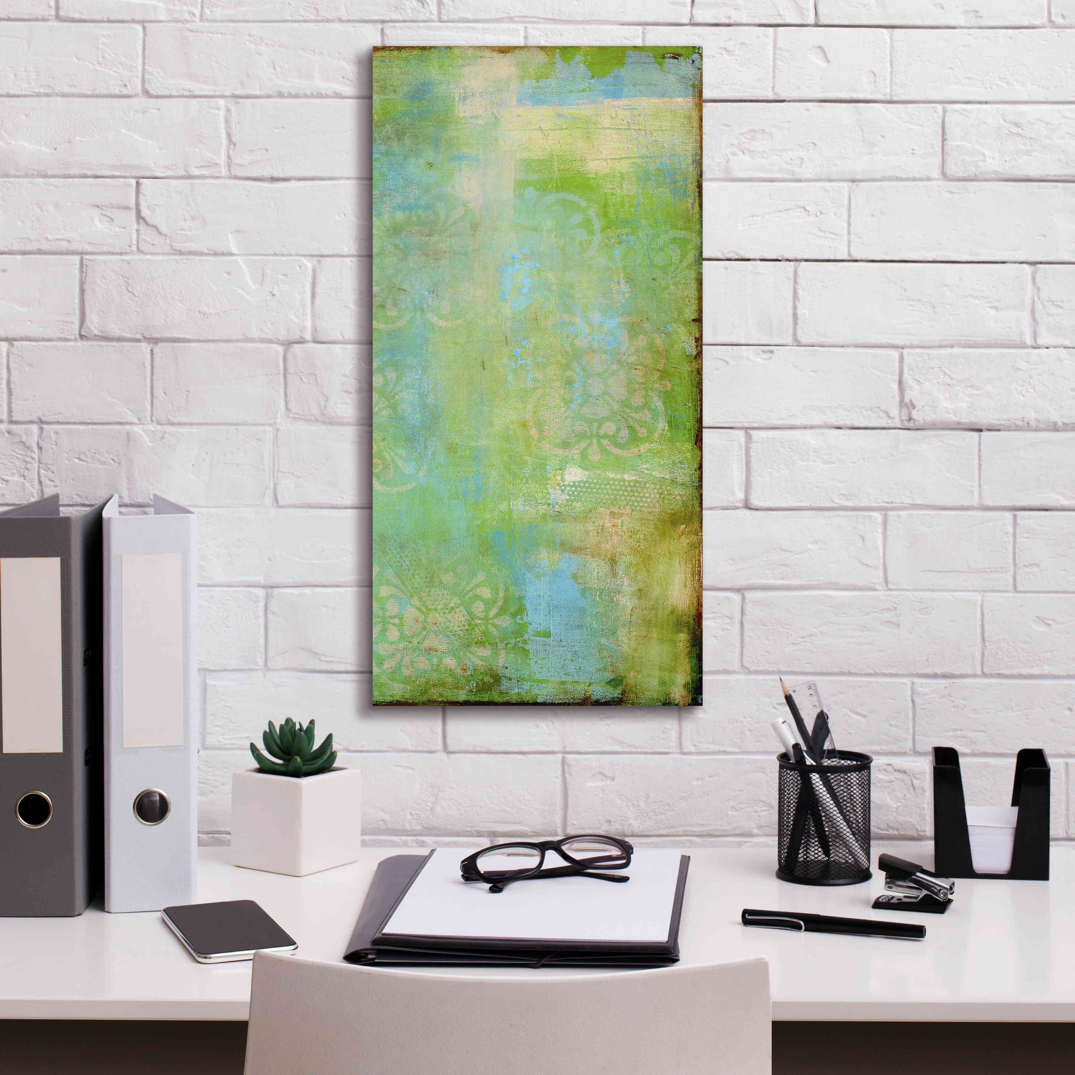 'Vintage Summer I' by Erin Ashley, Giclee Canvas Wall Art,12 x 24