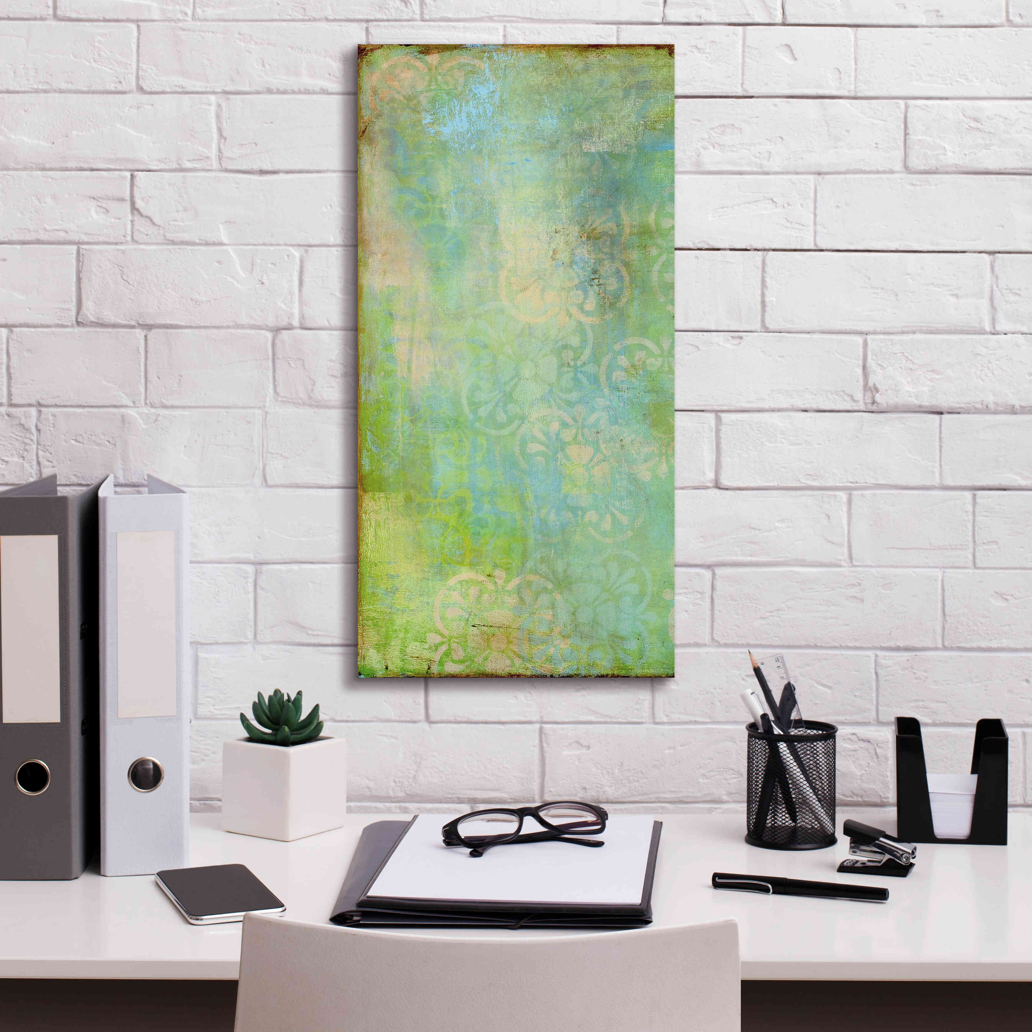 'Vintage Summer II' by Erin Ashley, Giclee Canvas Wall Art,12 x 24