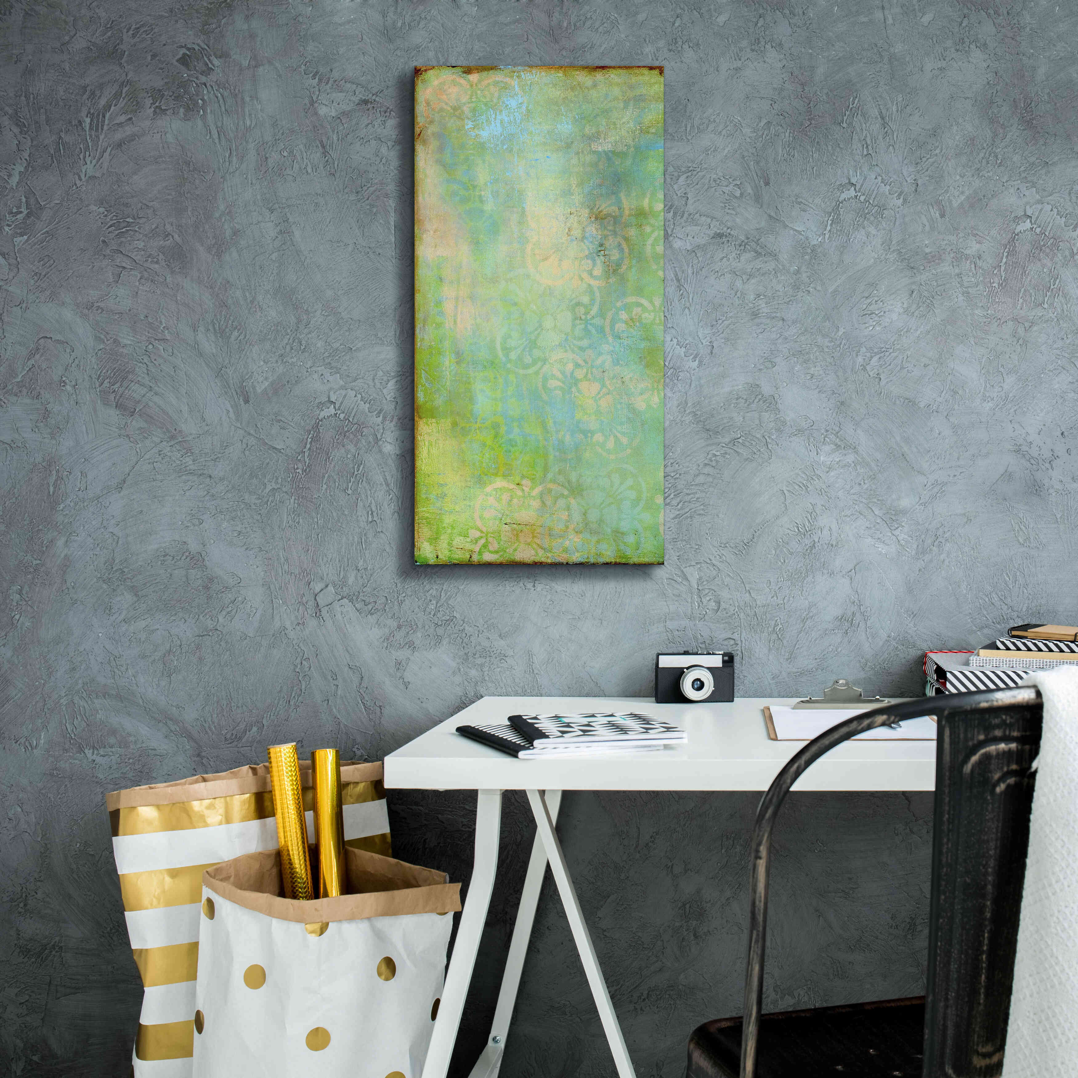 'Vintage Summer II' by Erin Ashley, Giclee Canvas Wall Art,12 x 24