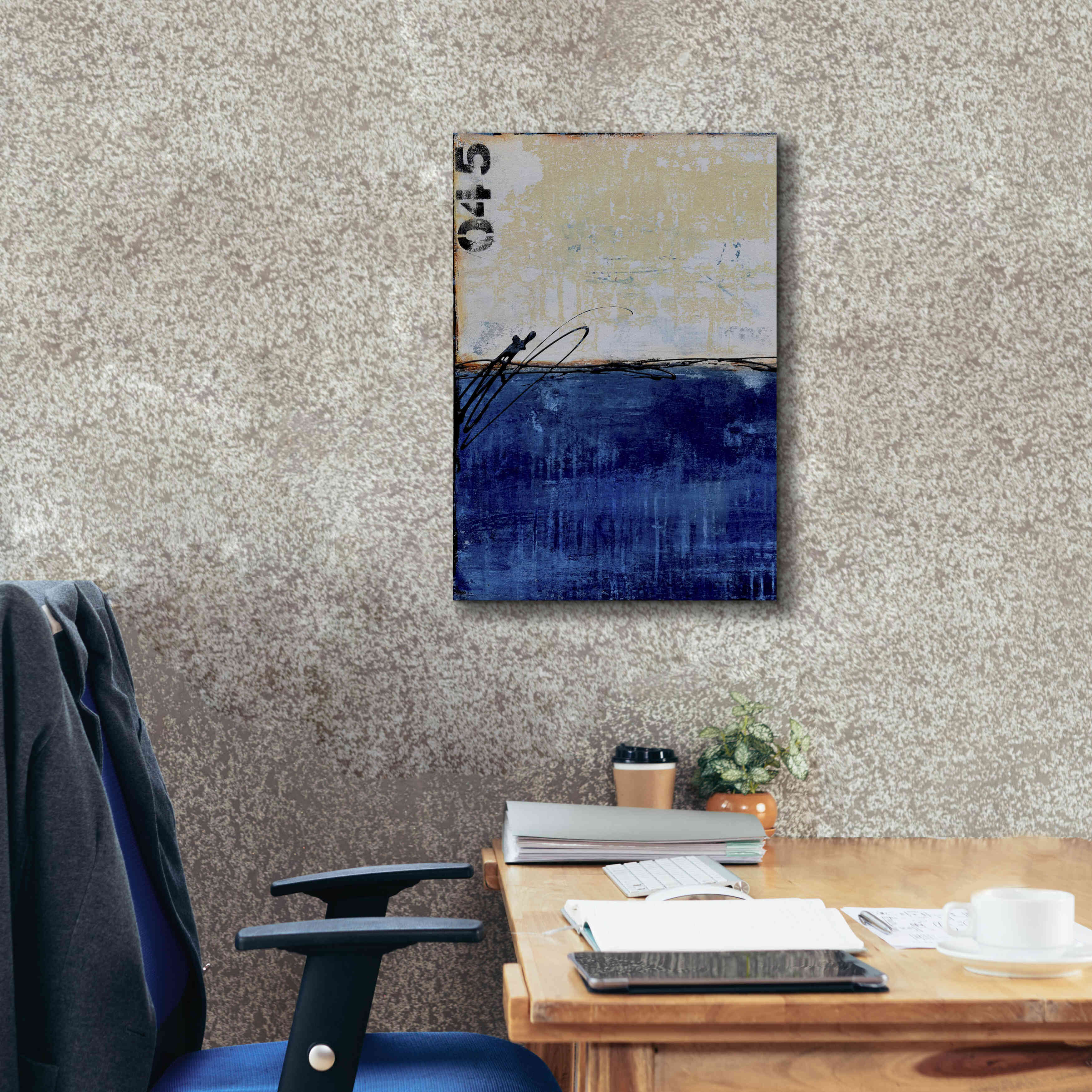 'Beach 45 I' by Erin Ashley, Giclee Canvas Wall Art,18 x 26