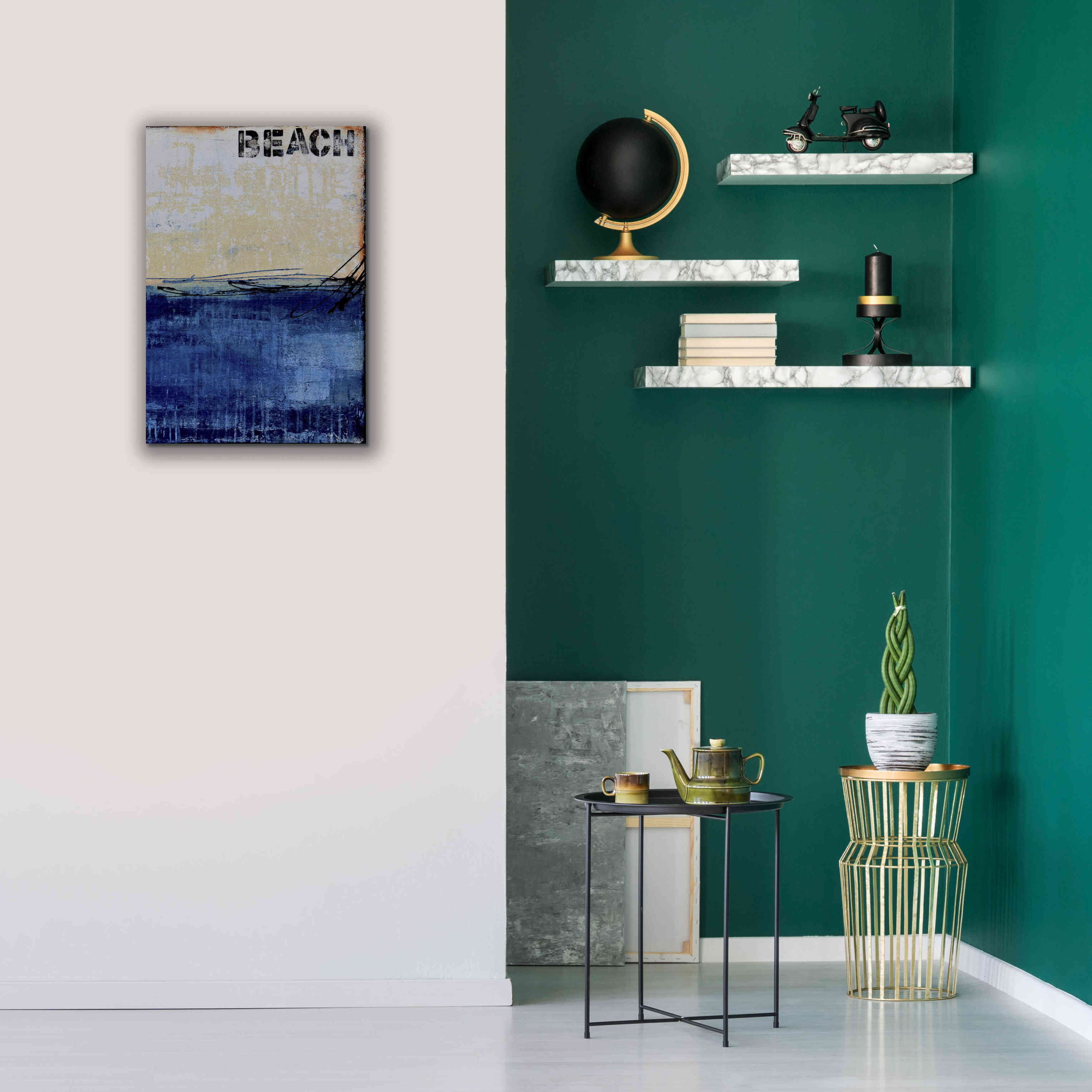 'Beach 45 II' by Erin Ashley, Giclee Canvas Wall Art,18 x 26