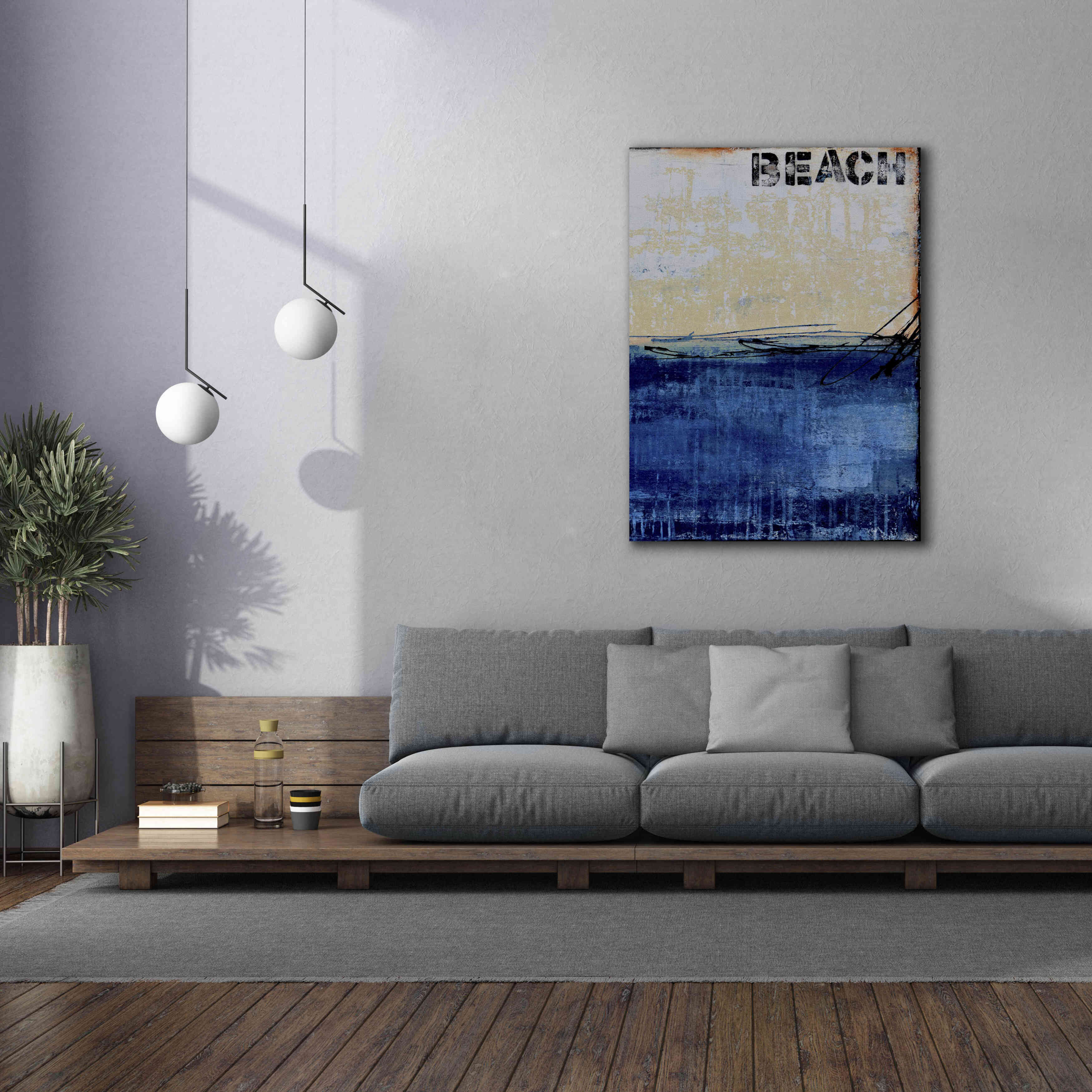 'Beach 45 II' by Erin Ashley, Giclee Canvas Wall Art,40 x 54