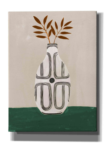 Image of 'Emile Vase' by Megan Galante, Giclee Canvas Wall Art