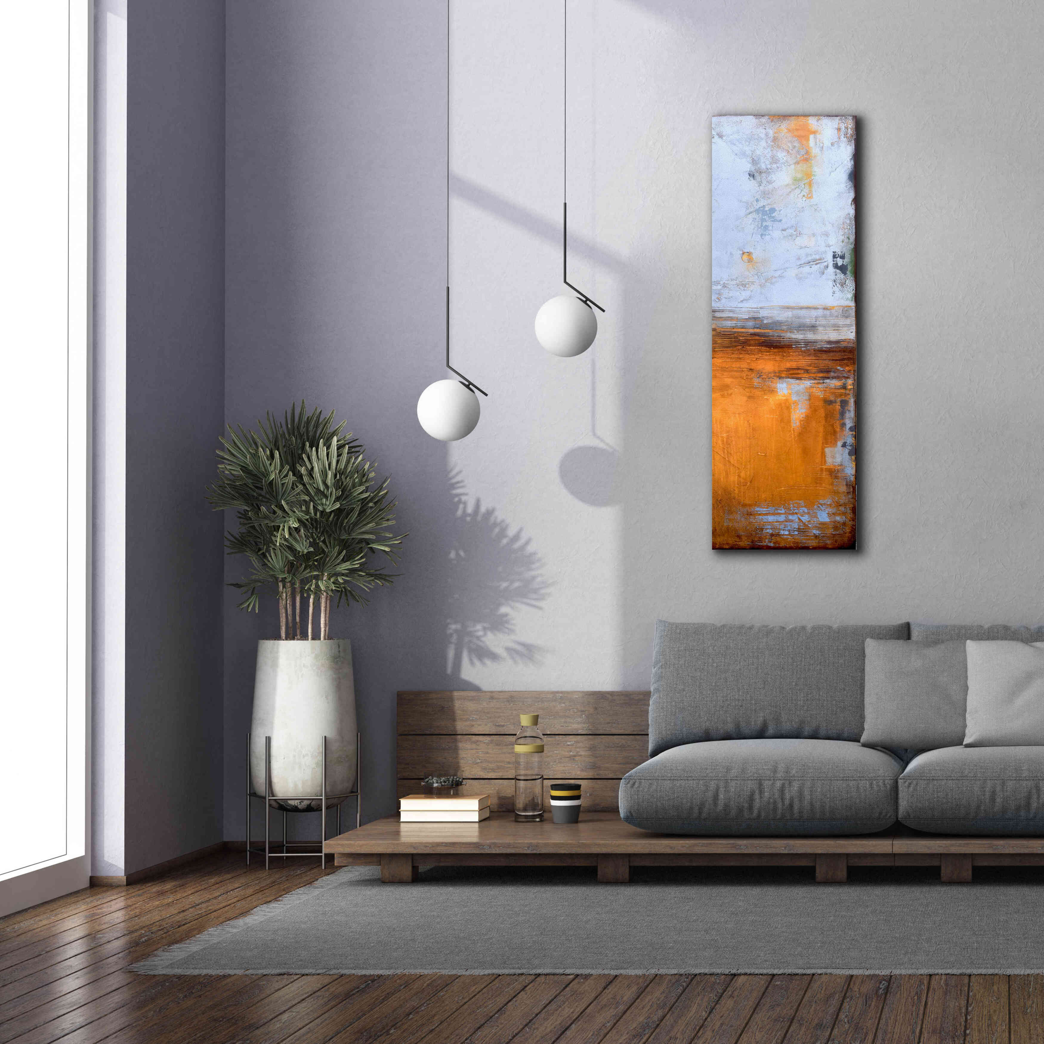 'Moment in Our Time II' by Erin Ashley, Giclee Canvas Wall Art,20 x 60