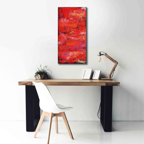 Image of 'Red Door I' by Erin Ashley, Giclee Canvas Wall Art,20 x 40