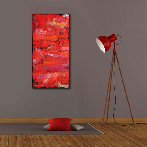 Image of 'Red Door I' by Erin Ashley, Giclee Canvas Wall Art,20 x 40