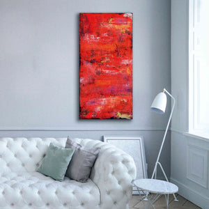 'Red Door I' by Erin Ashley, Giclee Canvas Wall Art,30 x 60