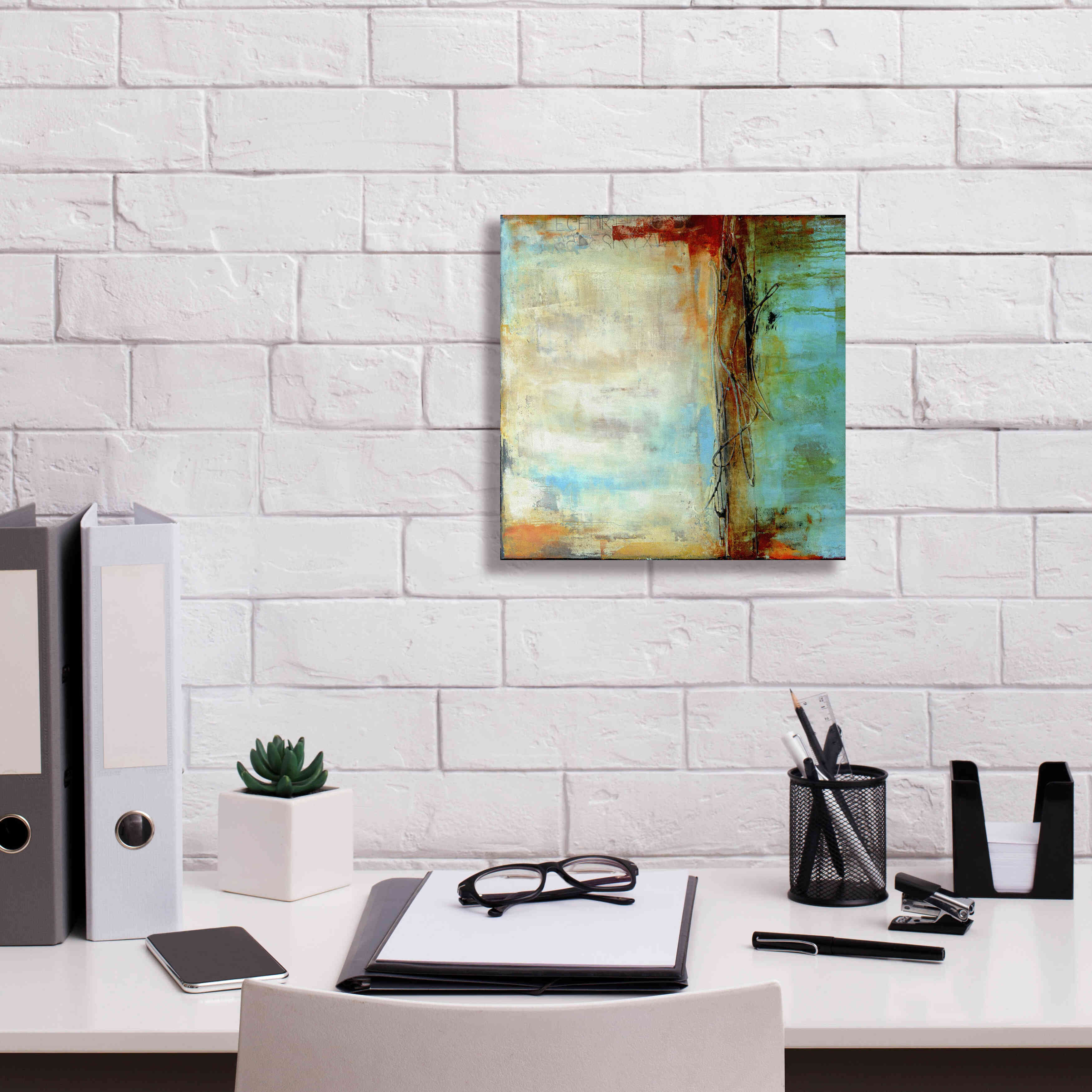 'Urban East II' by Erin Ashley, Giclee Canvas Wall Art,12 x 12