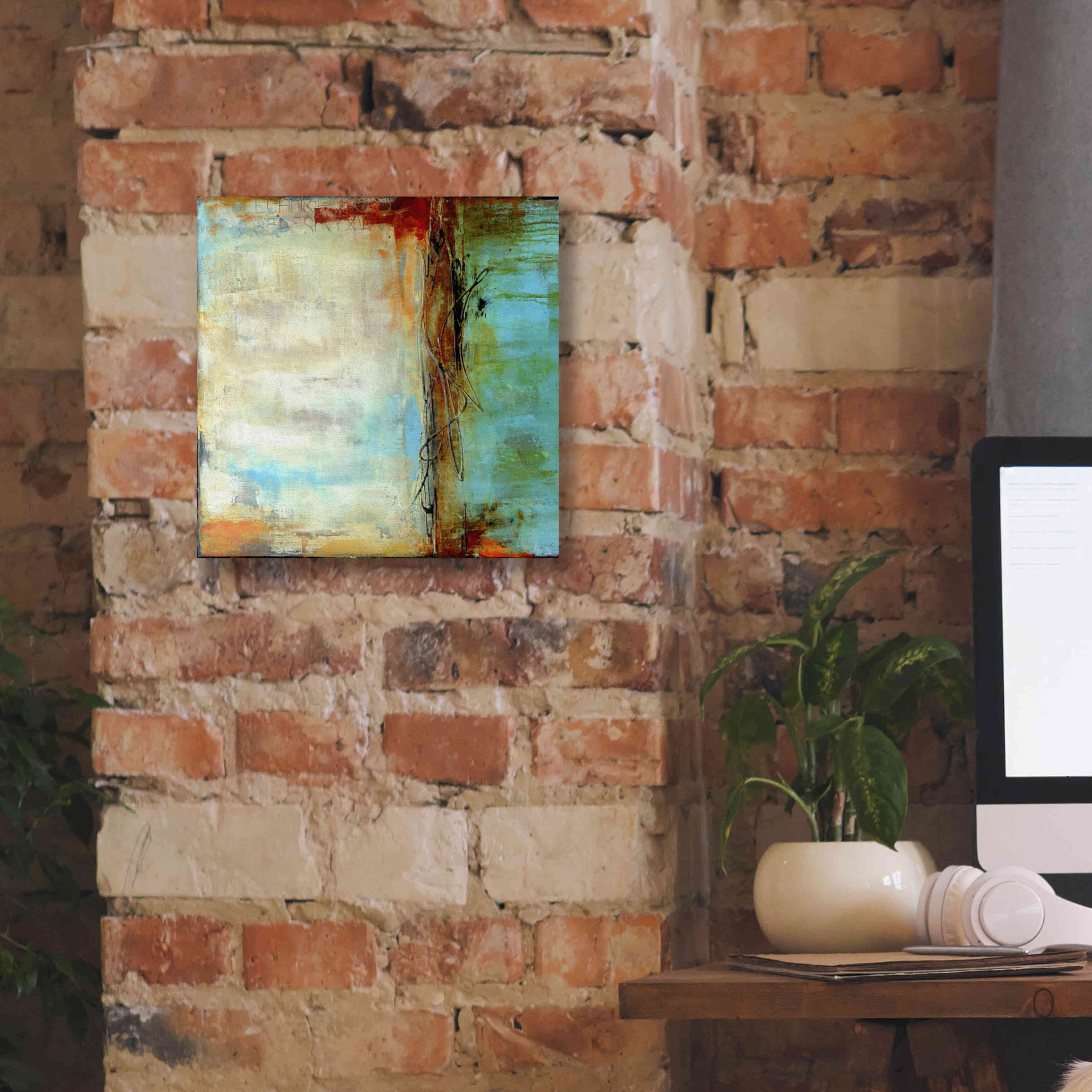 'Urban East II' by Erin Ashley, Giclee Canvas Wall Art,12 x 12