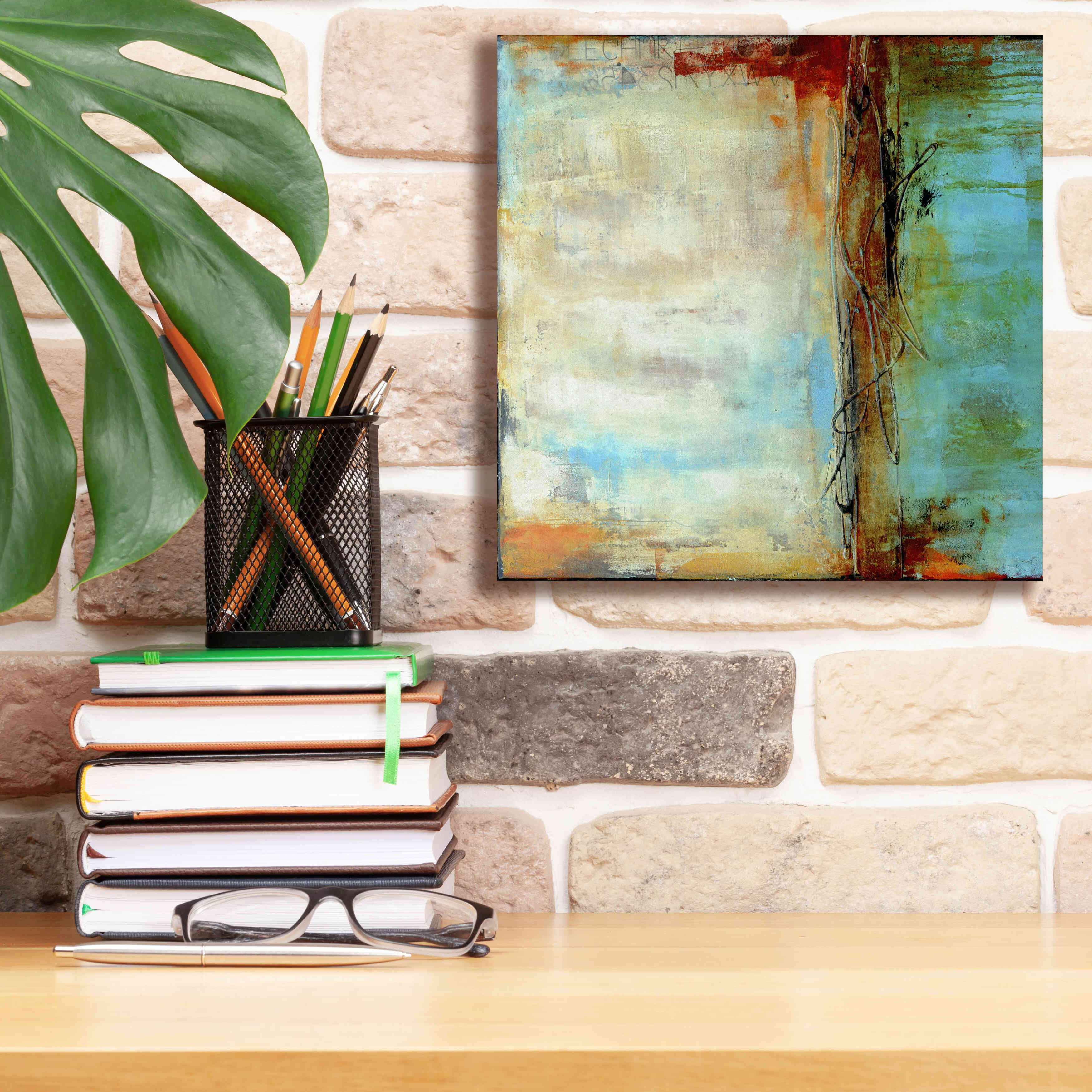 'Urban East II' by Erin Ashley, Giclee Canvas Wall Art,12 x 12