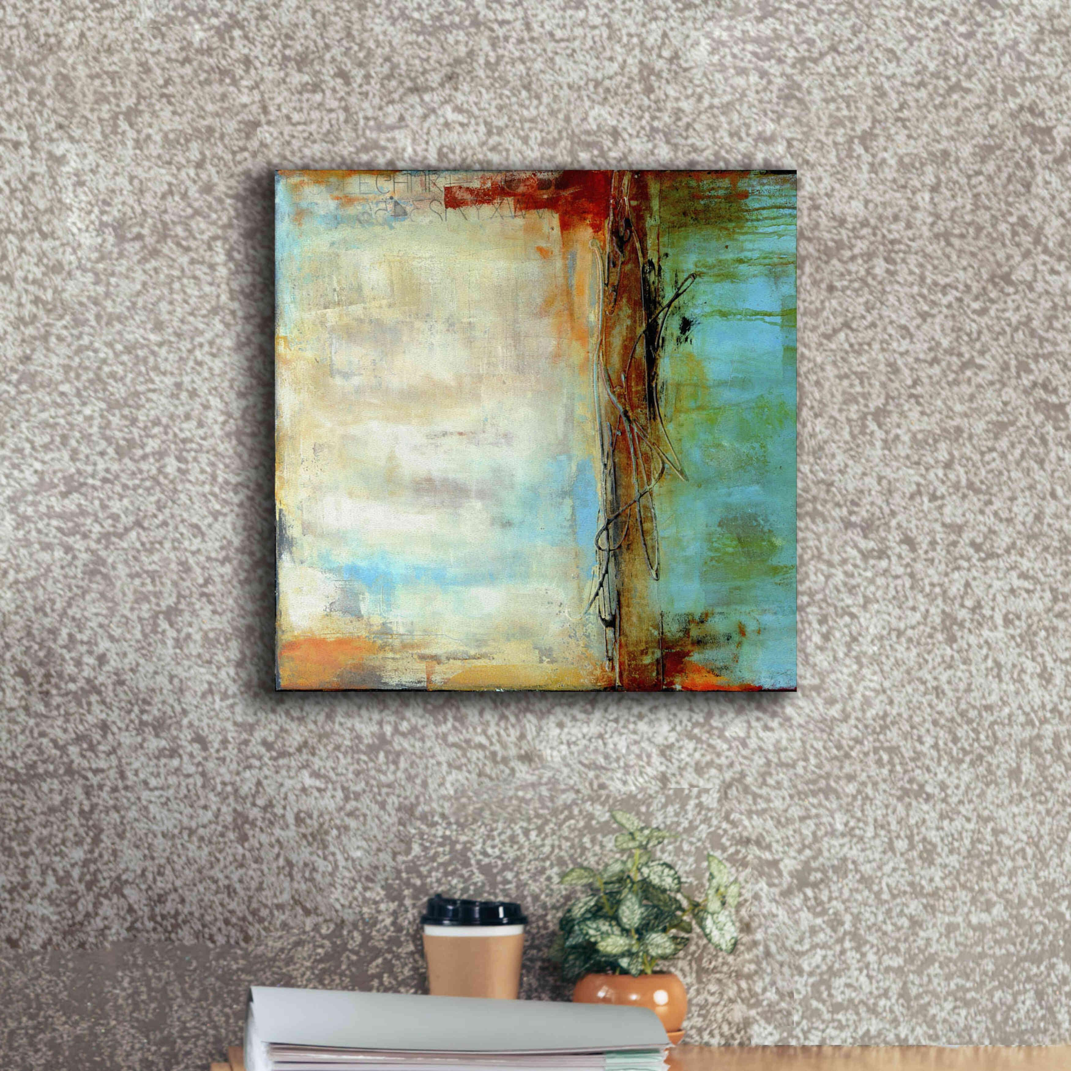 'Urban East II' by Erin Ashley, Giclee Canvas Wall Art,18 x 18