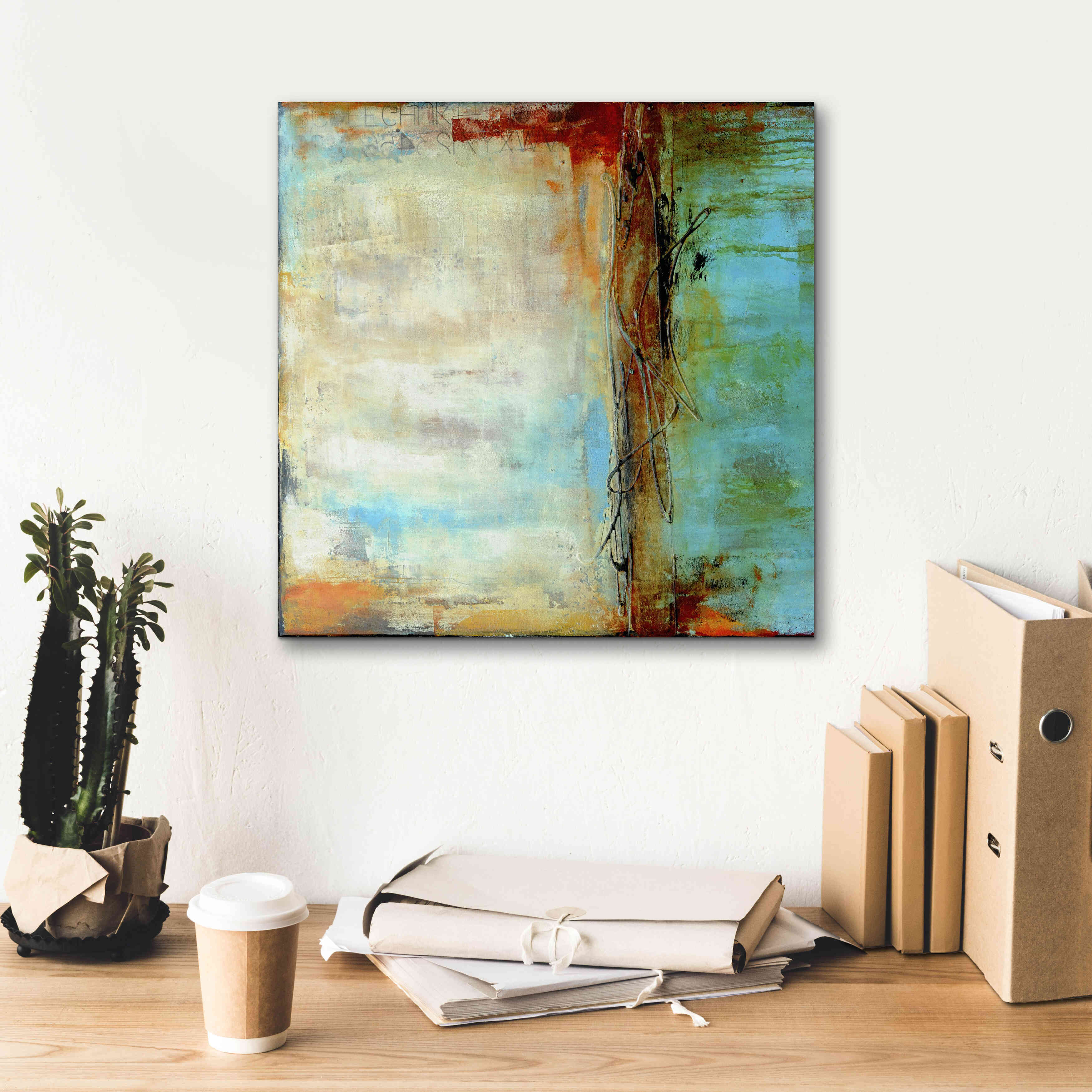 'Urban East II' by Erin Ashley, Giclee Canvas Wall Art,18 x 18