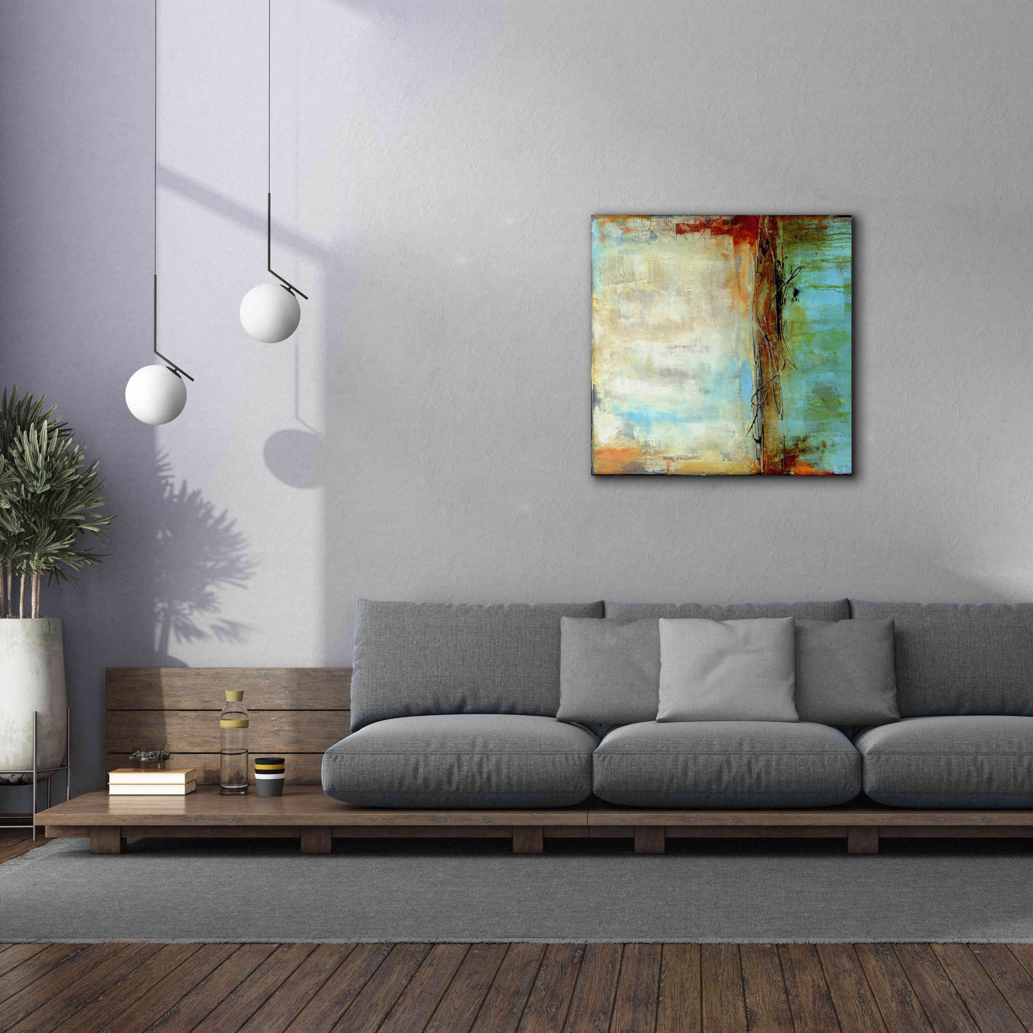 'Urban East II' by Erin Ashley, Giclee Canvas Wall Art,37 x 37