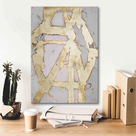 Image of 'Ace of Spades in Gold I' by Erin Ashley, Giclee Canvas Wall Art,18 x 26