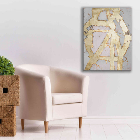 Image of 'Ace of Spades in Gold I' by Erin Ashley, Giclee Canvas Wall Art,26 x 34