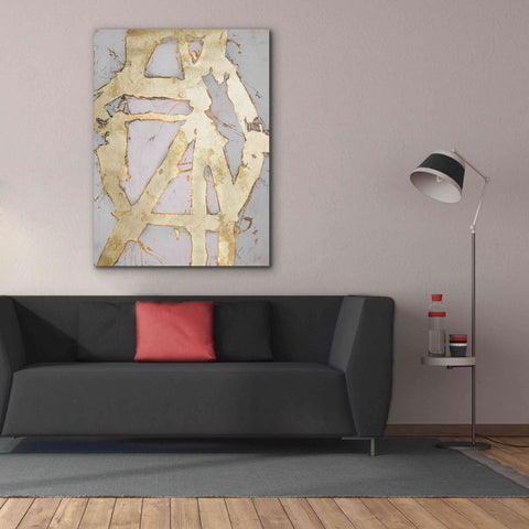 Image of 'Ace of Spades in Gold I' by Erin Ashley, Giclee Canvas Wall Art,40 x 54