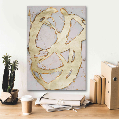 Image of 'Ace of Spades in Gold II' by Erin Ashley, Giclee Canvas Wall Art,18 x 26