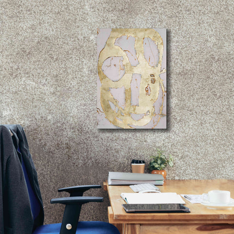 Image of 'Ace of Spades in Gold III' by Erin Ashley, Giclee Canvas Wall Art,18 x 26
