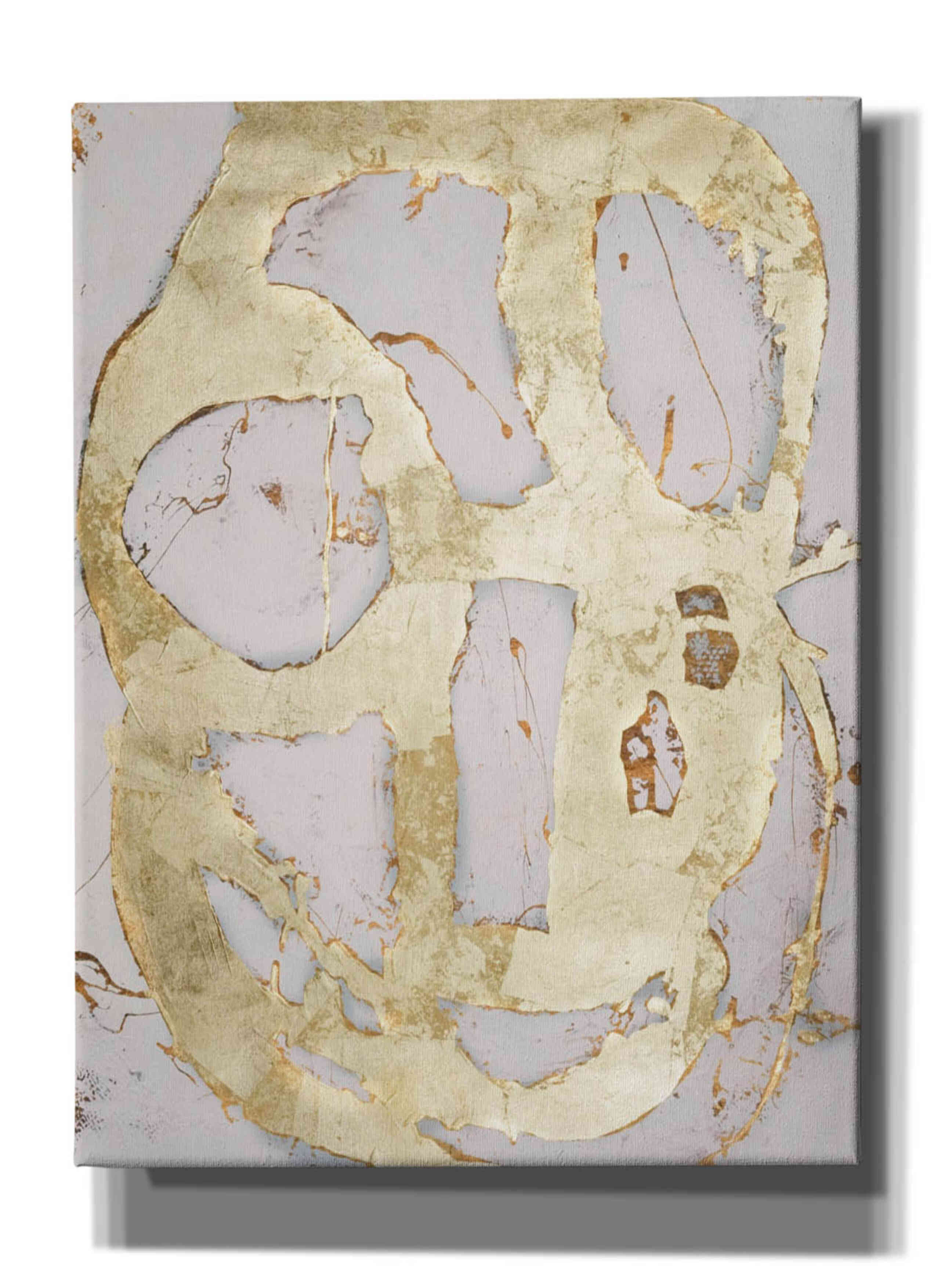 'Ace of Spades in Gold III' by Erin Ashley, Giclee Canvas Wall Art