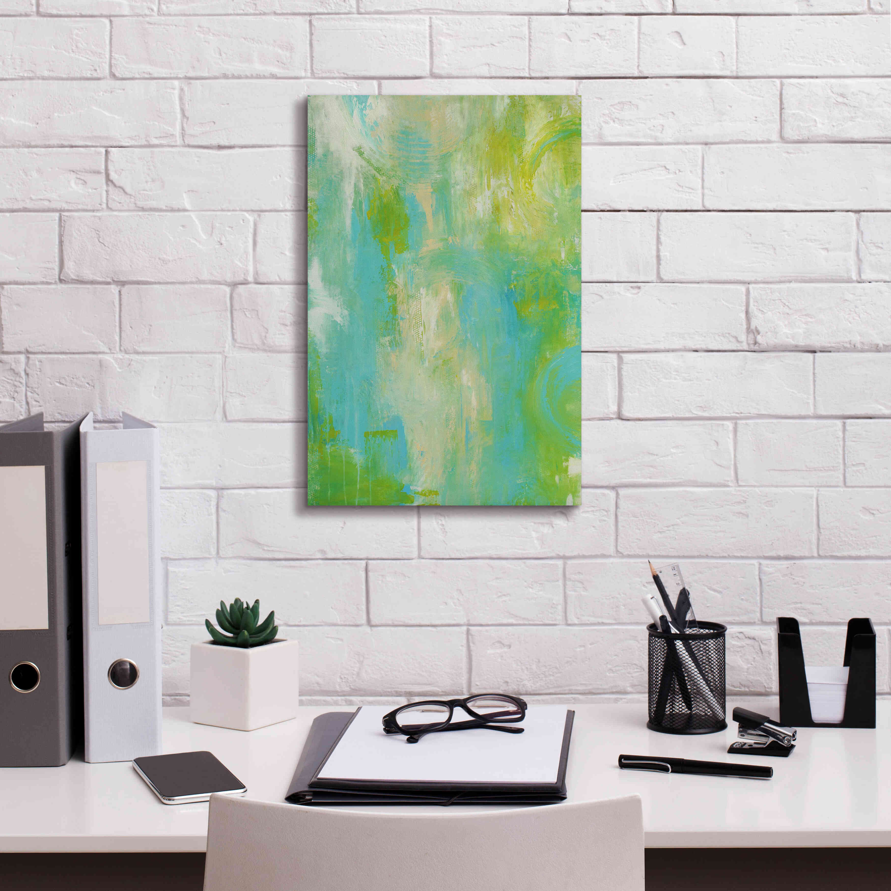 'Enchanted Garden' by Erin Ashley, Giclee Canvas Wall Art,12 x 18