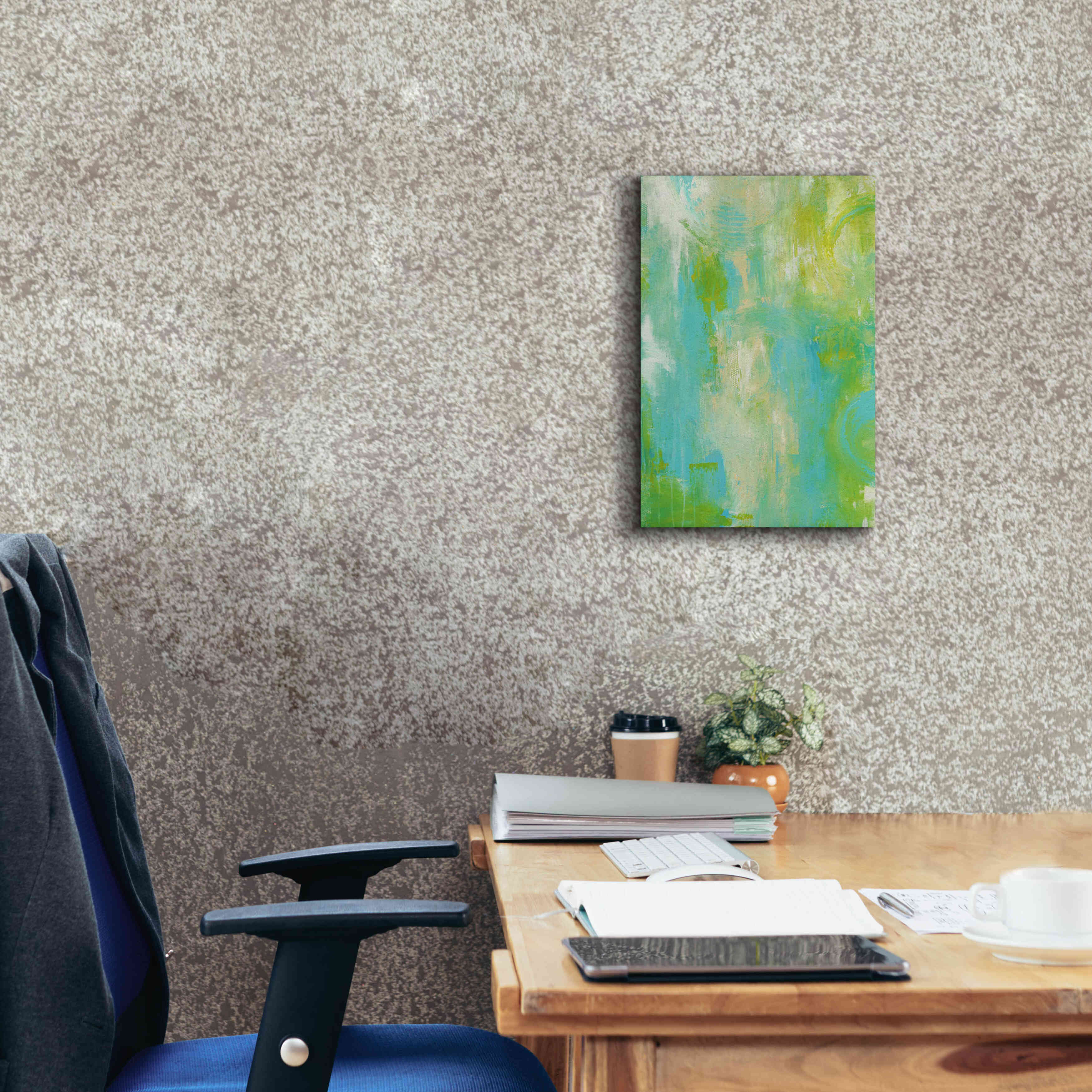 'Enchanted Garden' by Erin Ashley, Giclee Canvas Wall Art,12 x 18