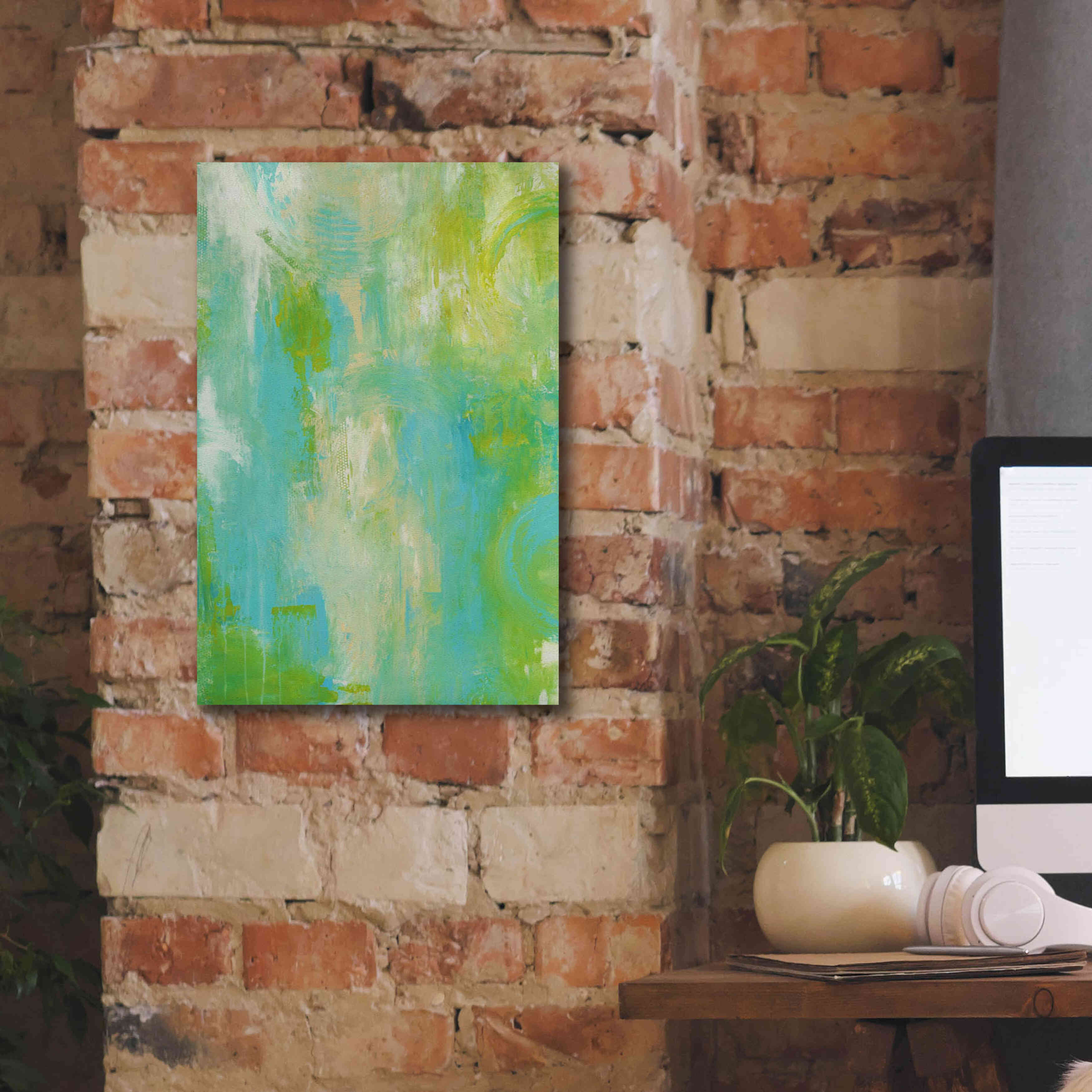 'Enchanted Garden' by Erin Ashley, Giclee Canvas Wall Art,12 x 18