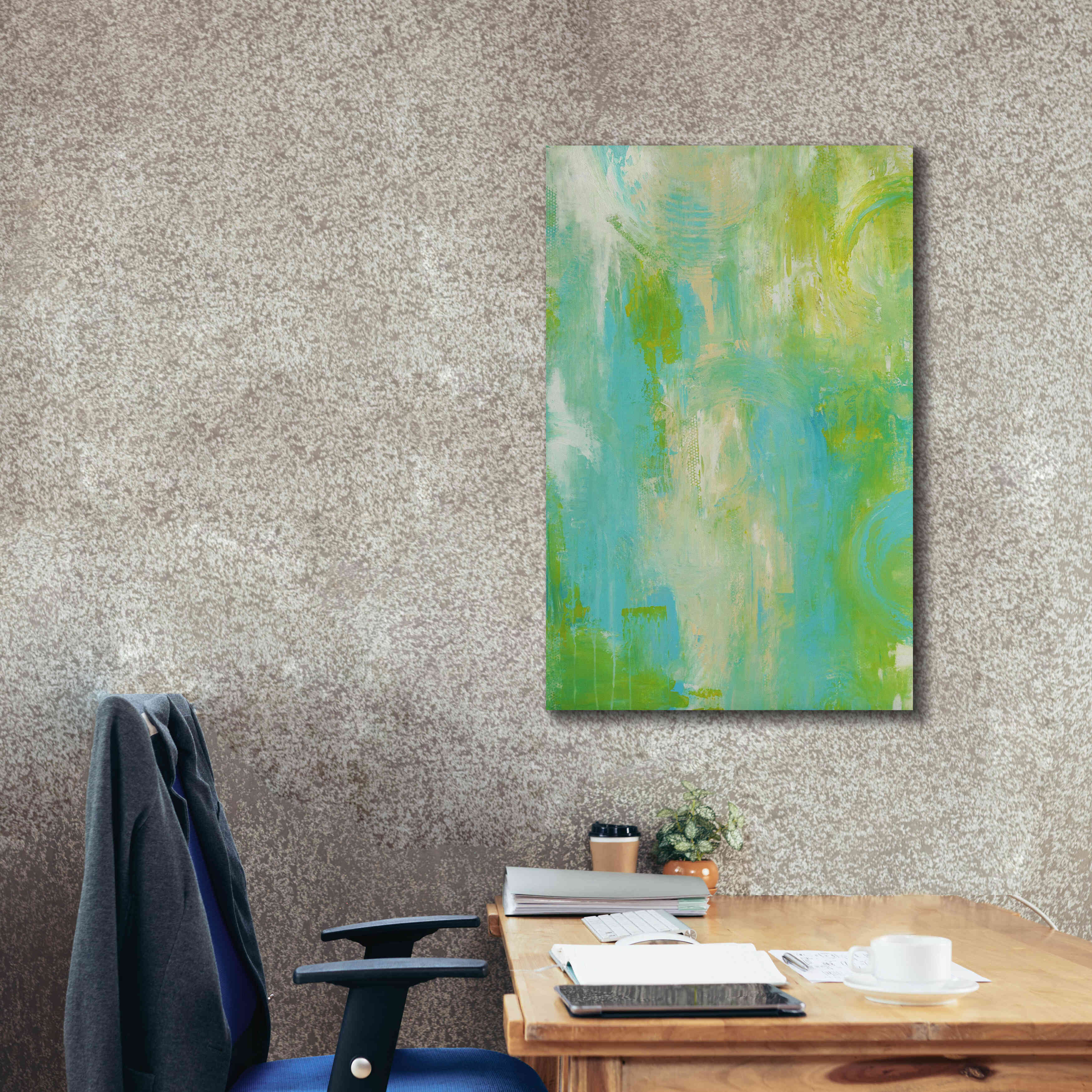 'Enchanted Garden' by Erin Ashley, Giclee Canvas Wall Art,26 x 40