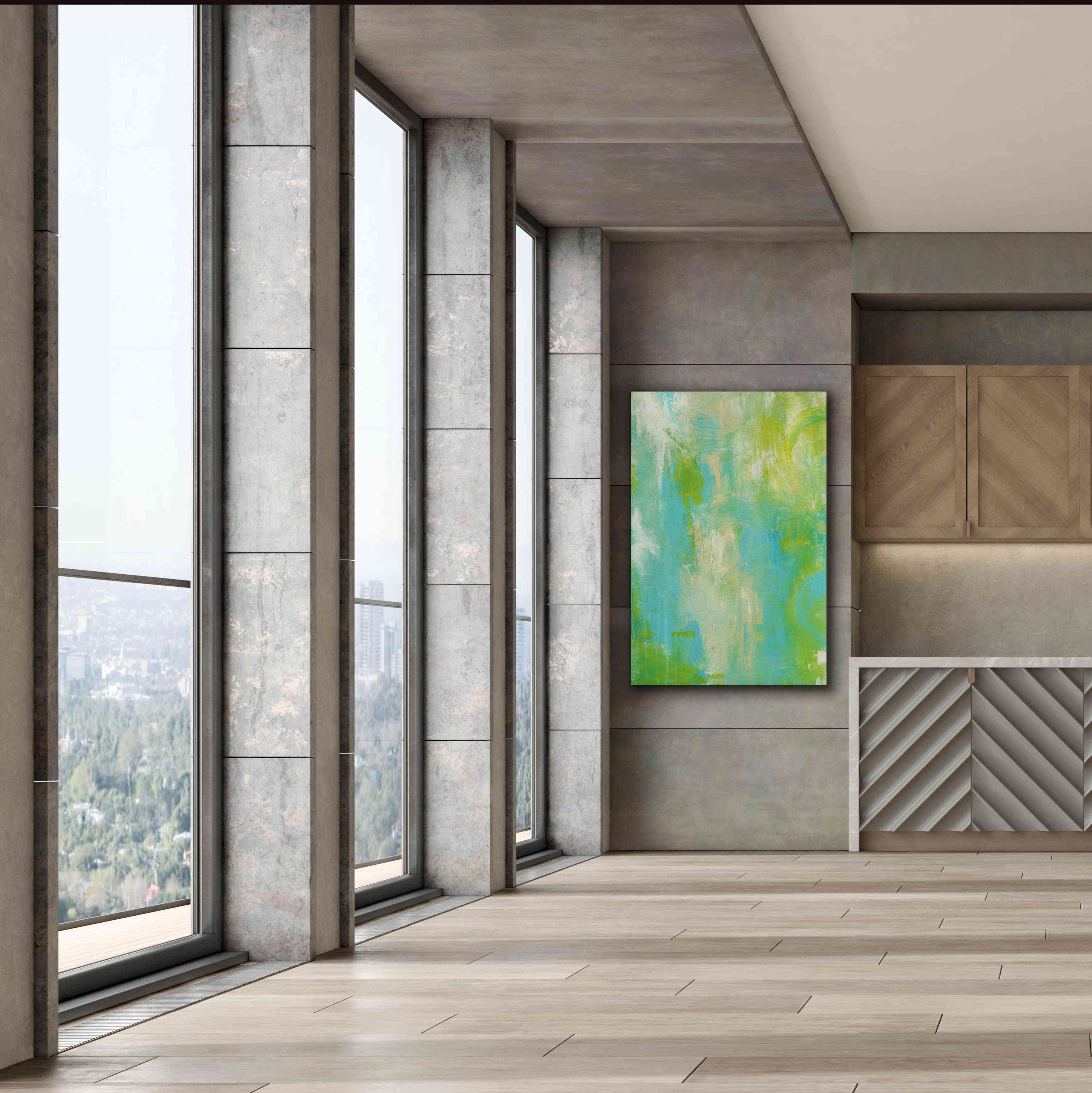 'Enchanted Garden' by Erin Ashley, Giclee Canvas Wall Art,40 x 60