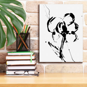 'Flower Squiggle I' by Erin Ashley, Giclee Canvas Wall Art,12 x 16