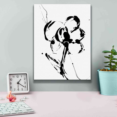Image of 'Flower Squiggle I' by Erin Ashley, Giclee Canvas Wall Art,12 x 16