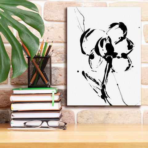 Image of 'Flower Squiggle I' by Erin Ashley, Giclee Canvas Wall Art,12 x 16