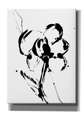 'Flower Squiggle I' by Erin Ashley, Giclee Canvas Wall Art