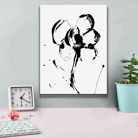 Image of 'Flower Squiggle II' by Erin Ashley, Giclee Canvas Wall Art,12 x 16