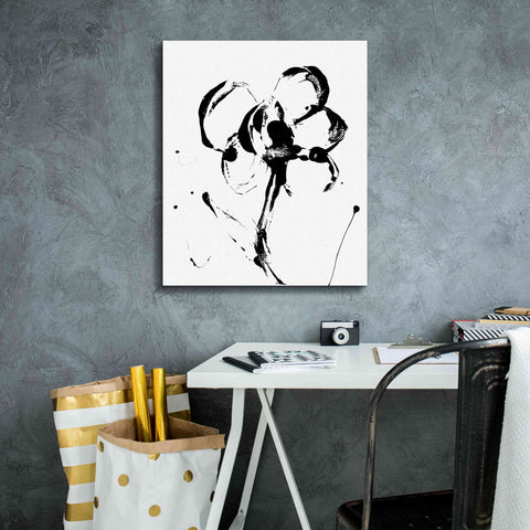 Image of 'Flower Squiggle II' by Erin Ashley, Giclee Canvas Wall Art,20 x 24