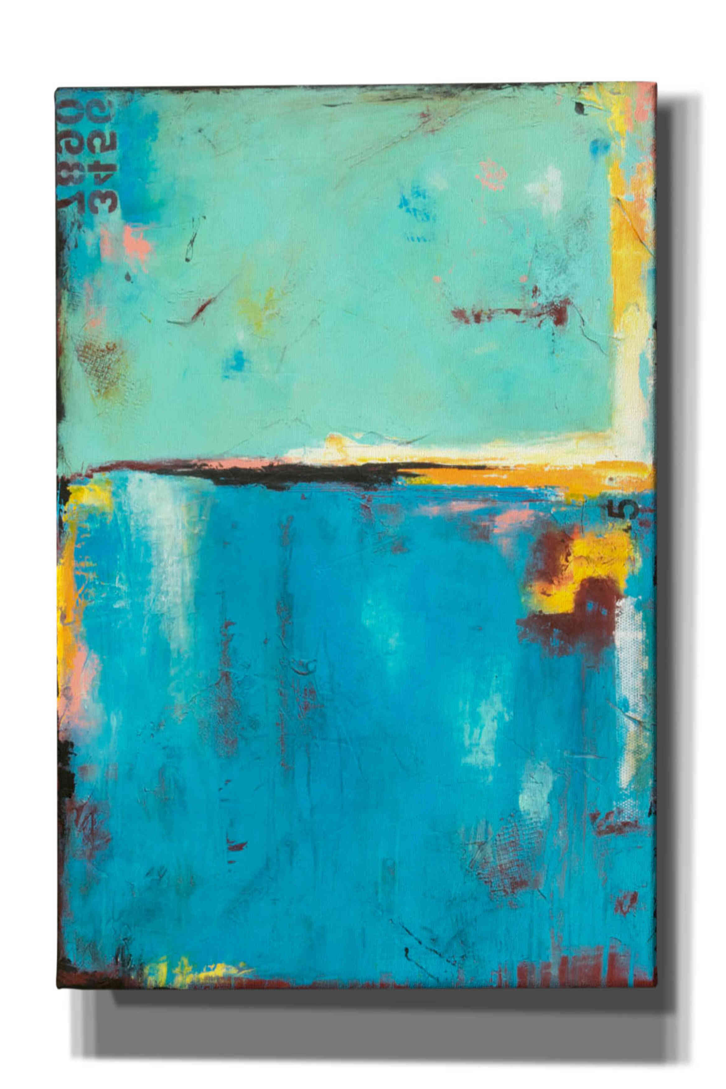 'Matchbox Blue 55' by Erin Ashley, Giclee Canvas Wall Art