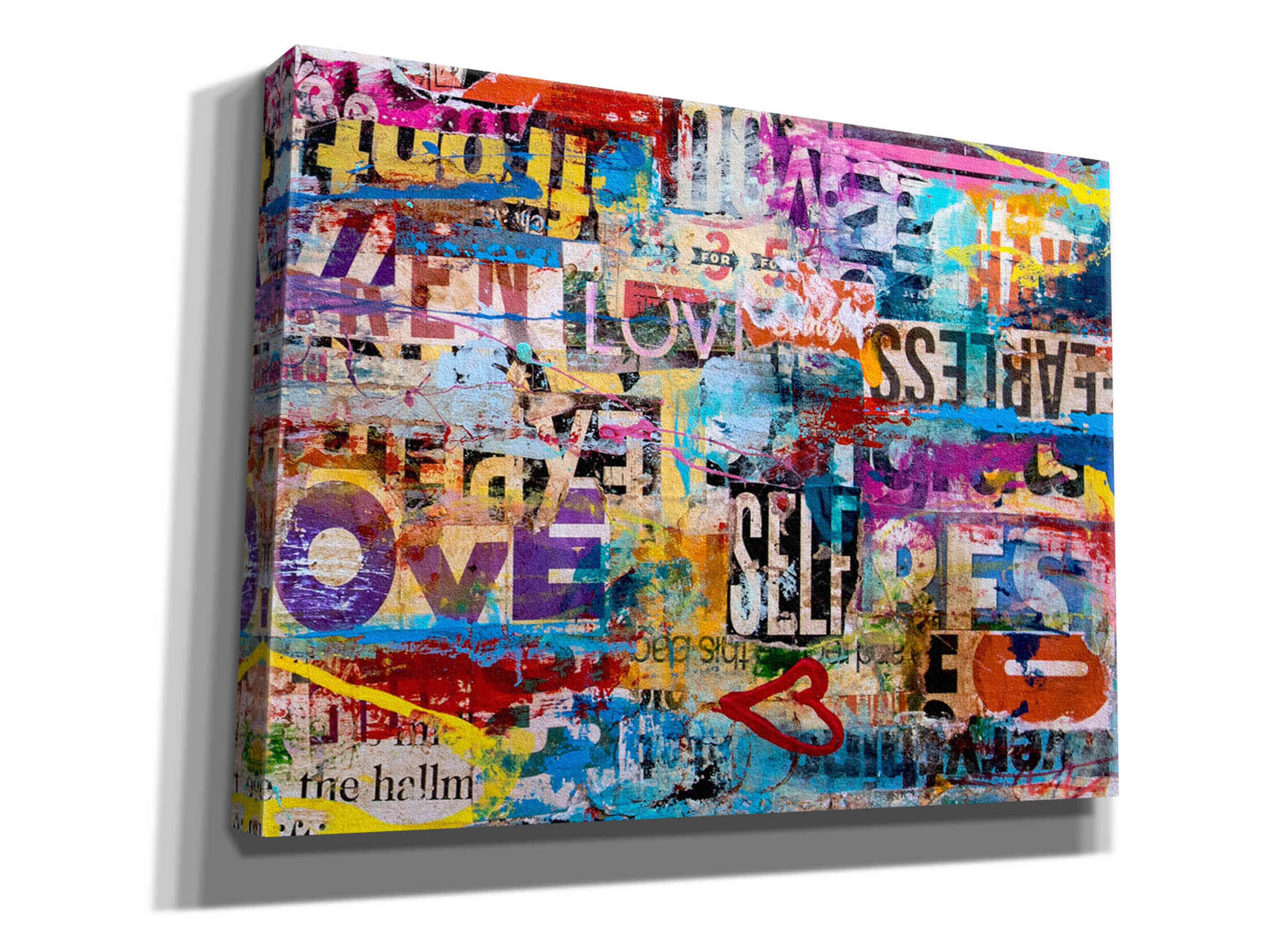 'Metromix Luv II' by Erin Ashley, Giclee Canvas Wall Art