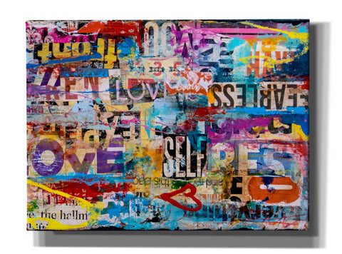 Image of 'Metromix Luv II' by Erin Ashley, Giclee Canvas Wall Art